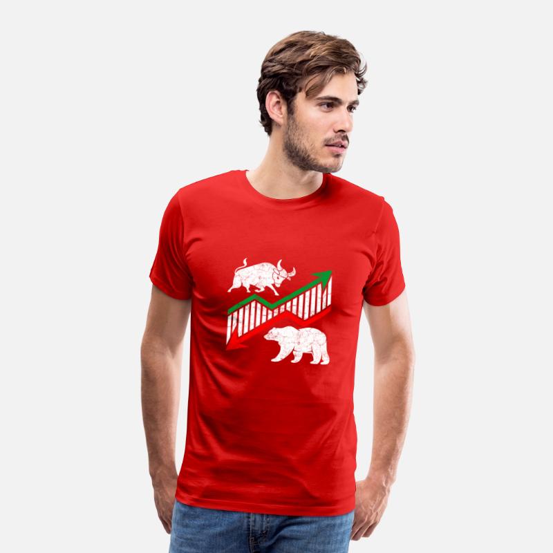 Bull and Bear Stock Market gift funny shares
