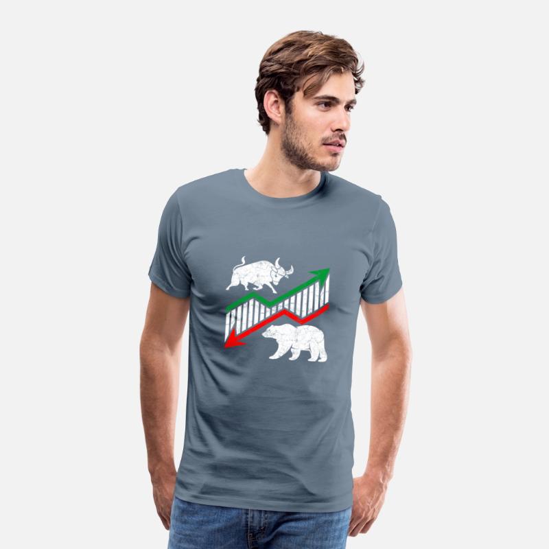 Bull and Bear Stock Market gift funny shares