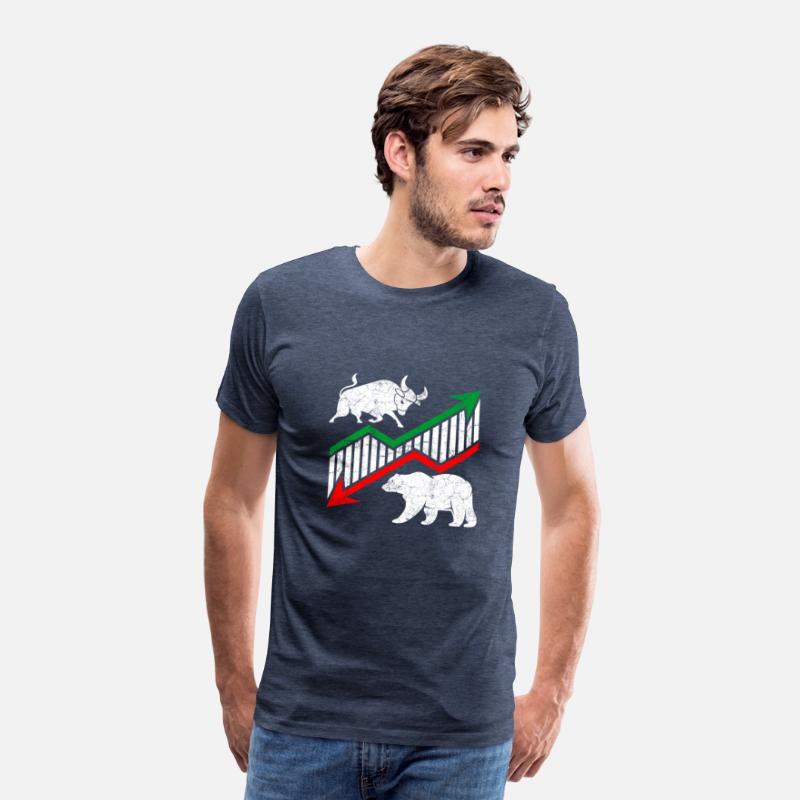 Bull and Bear Stock Market gift funny shares