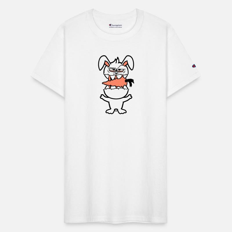 Bunny Monster Evil Carrot Halloween Horror Eating