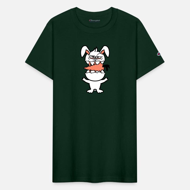 Bunny Monster Evil Carrot Halloween Horror Eating