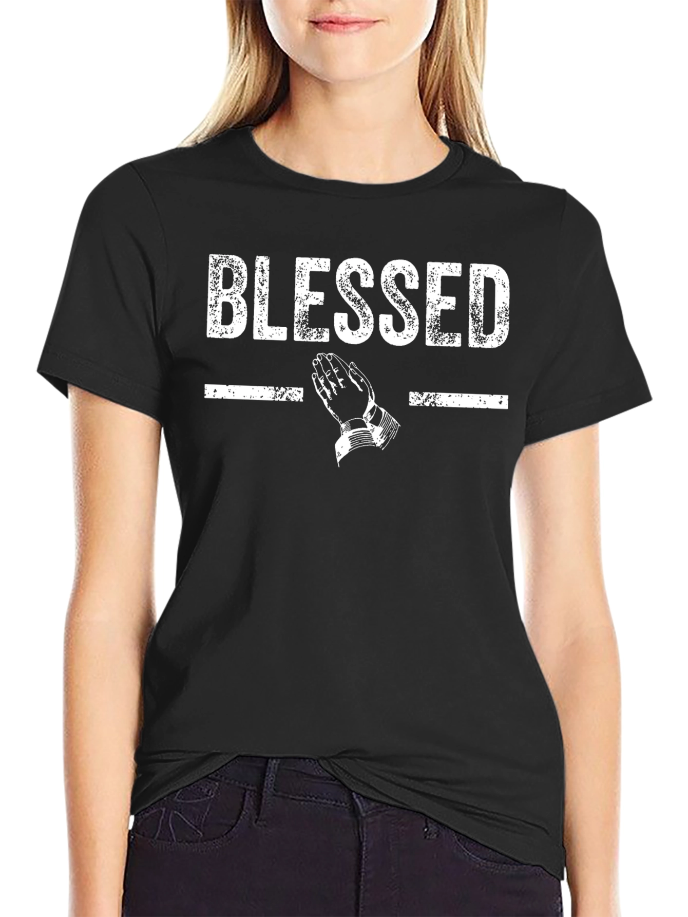 Blessed Graphic T-Shirt - Stylish Religious Apparel
