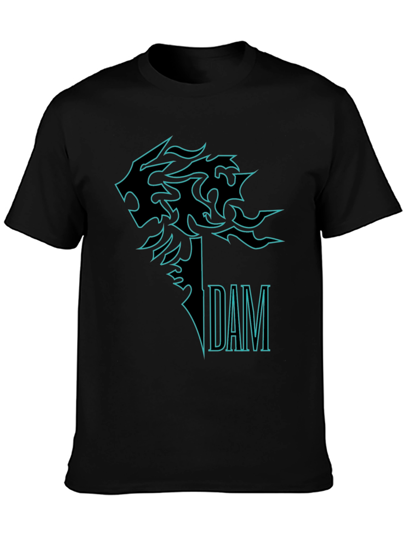 Adam T-Shirt - Lion Sword Design