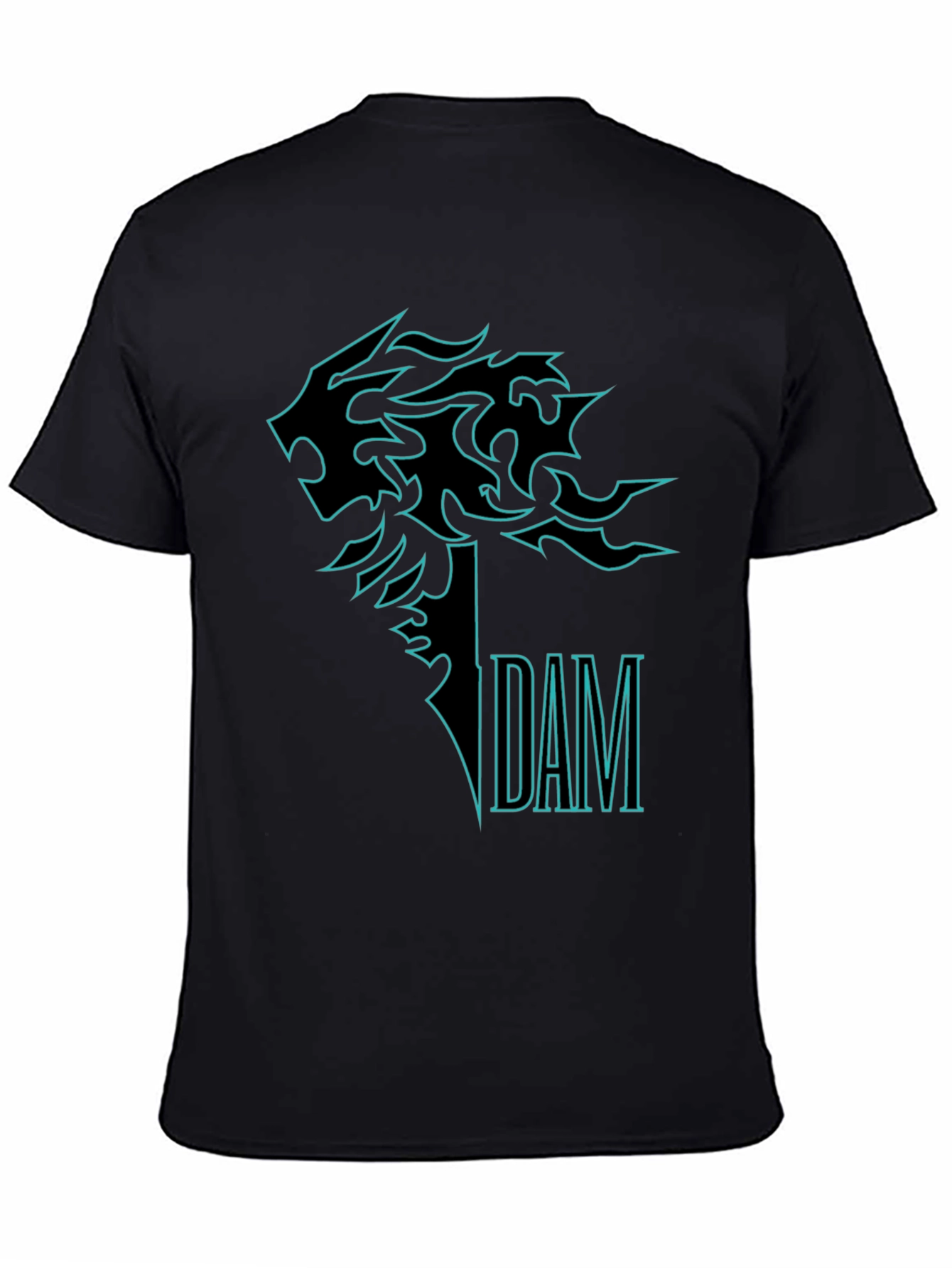 Adam T-Shirt - Lion Sword Design