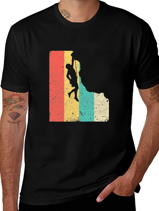 Vintage Rock Climbing Graphic Tee