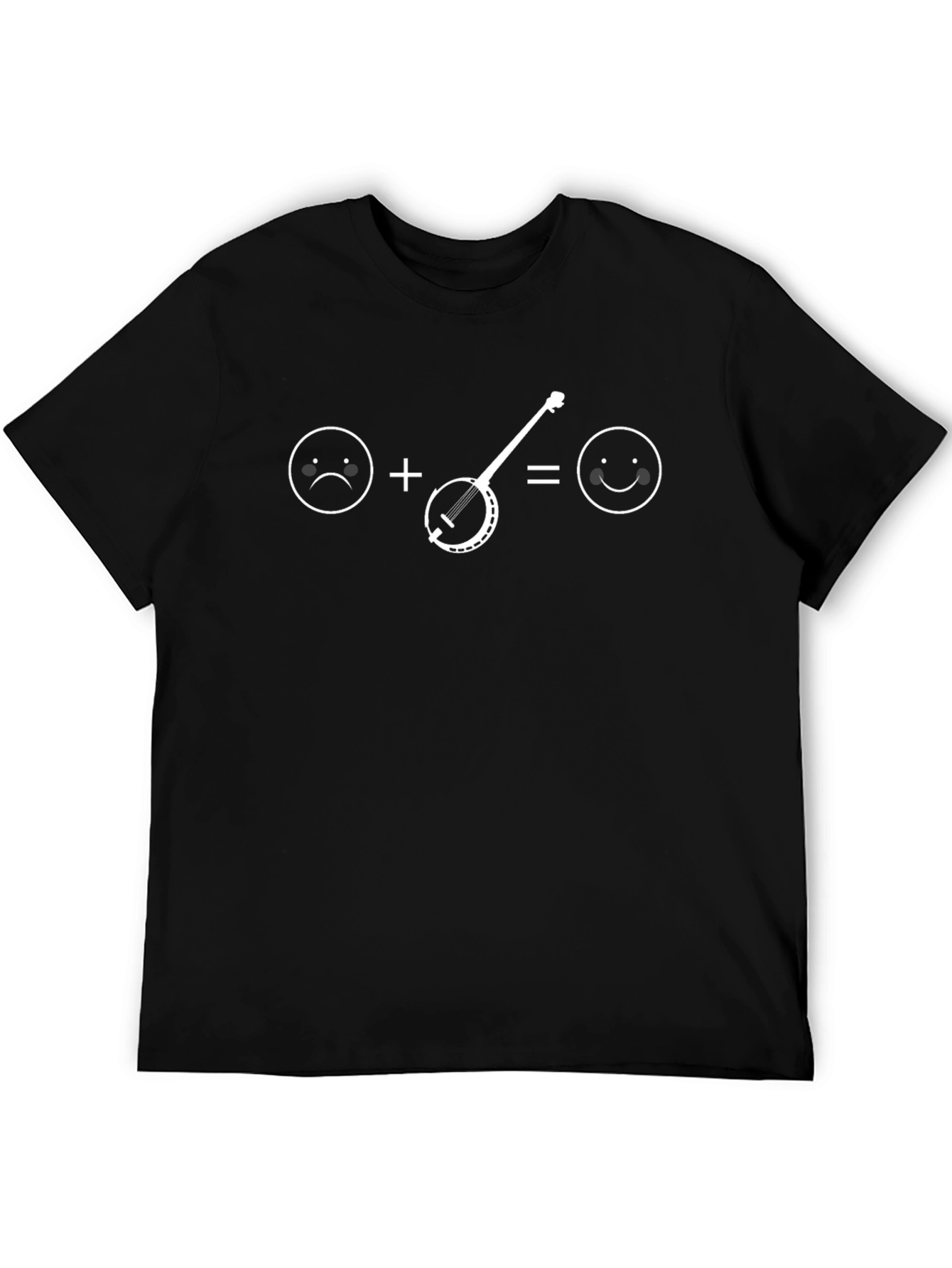 Banjo Equals Happiness Graphic Tee