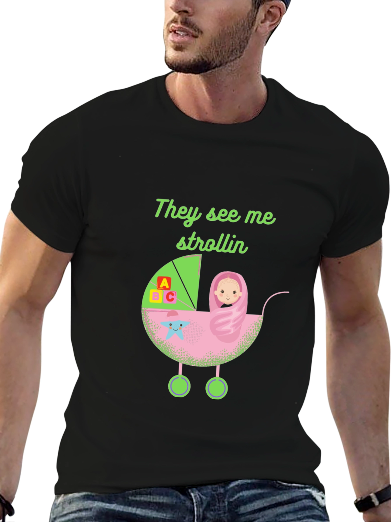 Strollin Baby Graphic Tee