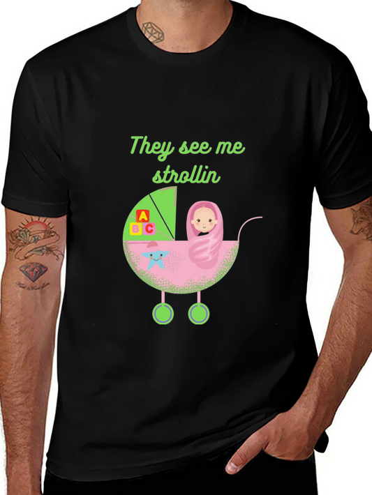 Strollin Baby Graphic Tee