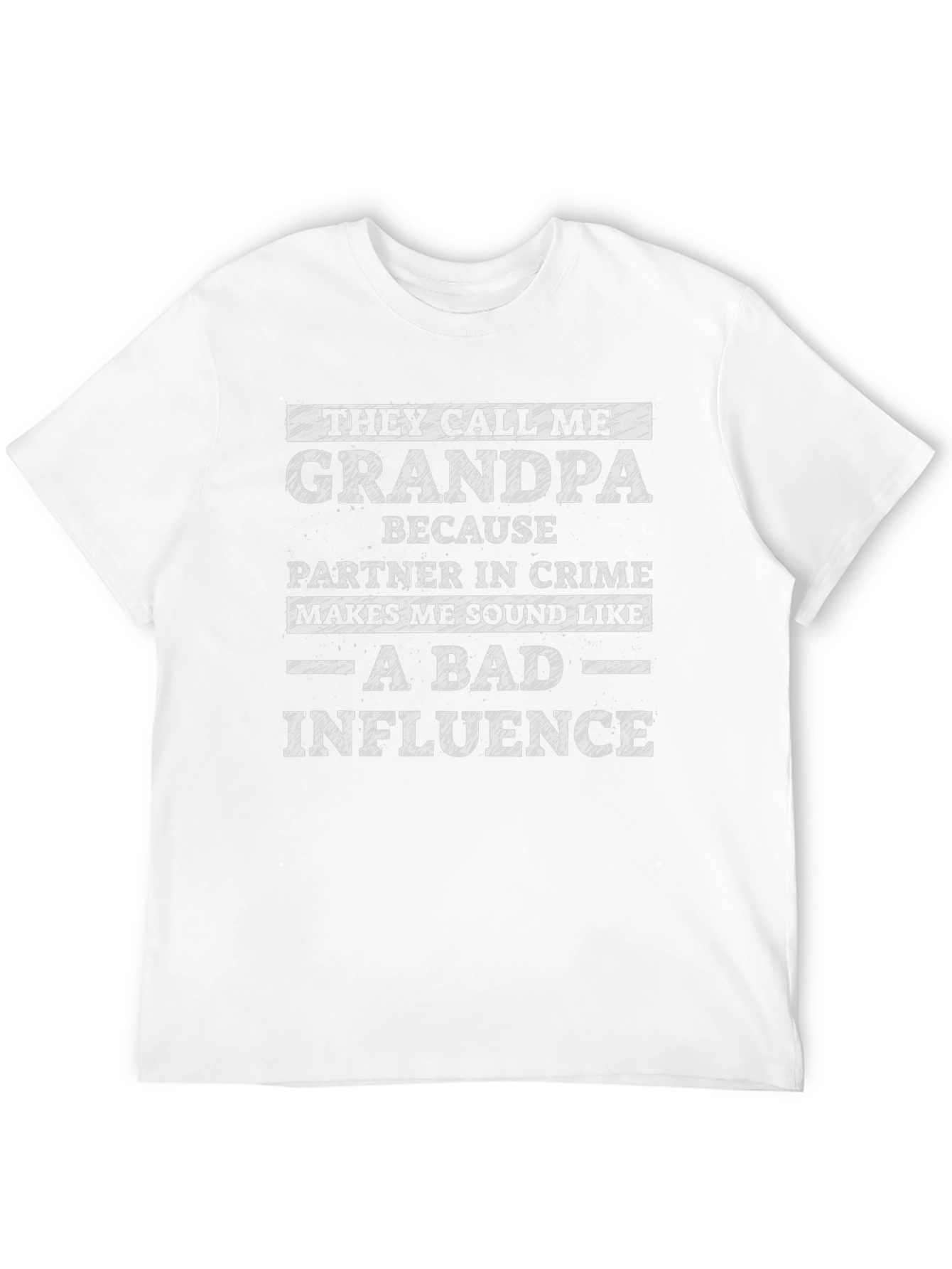 Grandpa Bad Influence Graphic T-Shirt