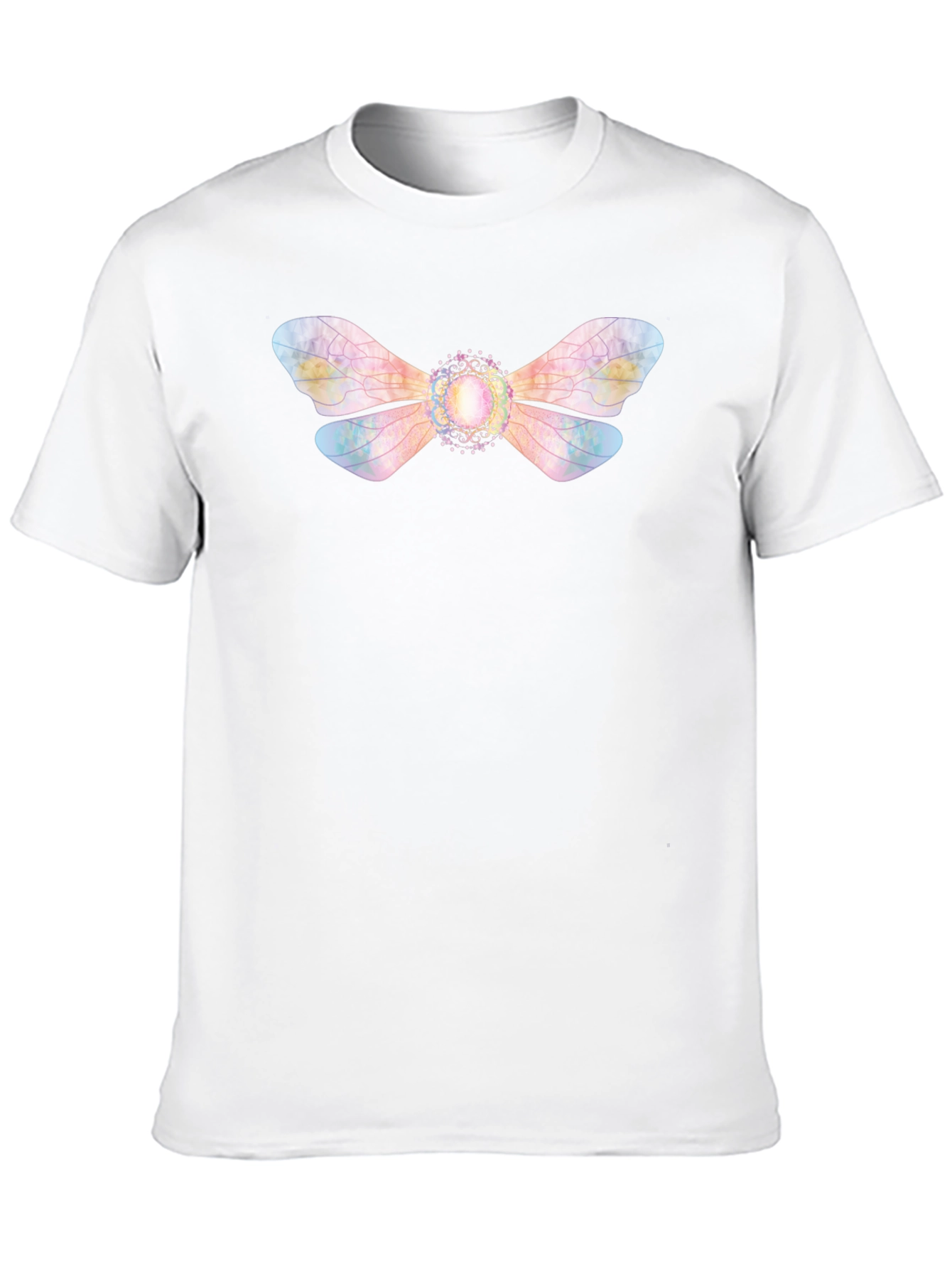 Magical Wings Graphic Black Tee