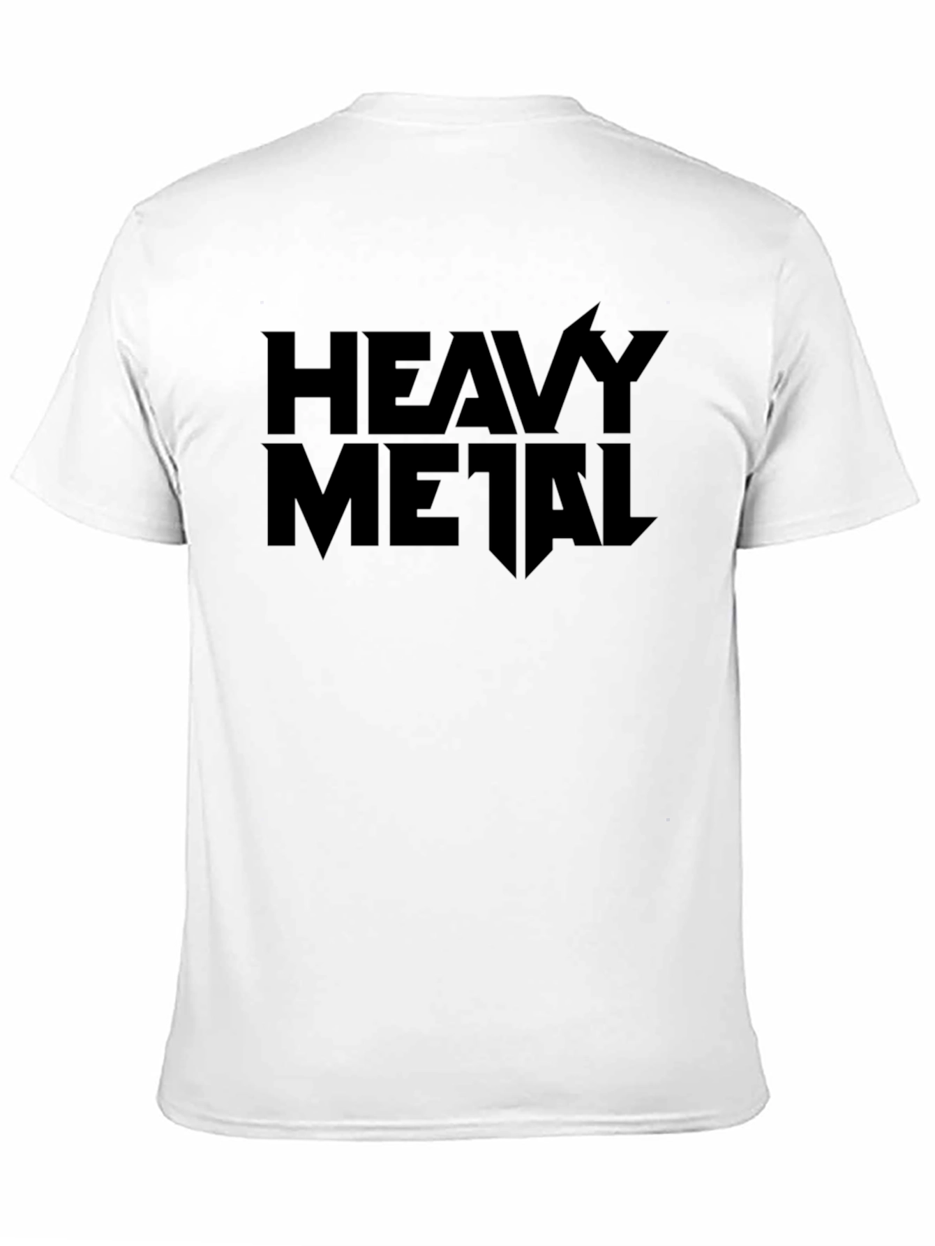 Heavy Metal Graphic Tee - Classic Black Shirt