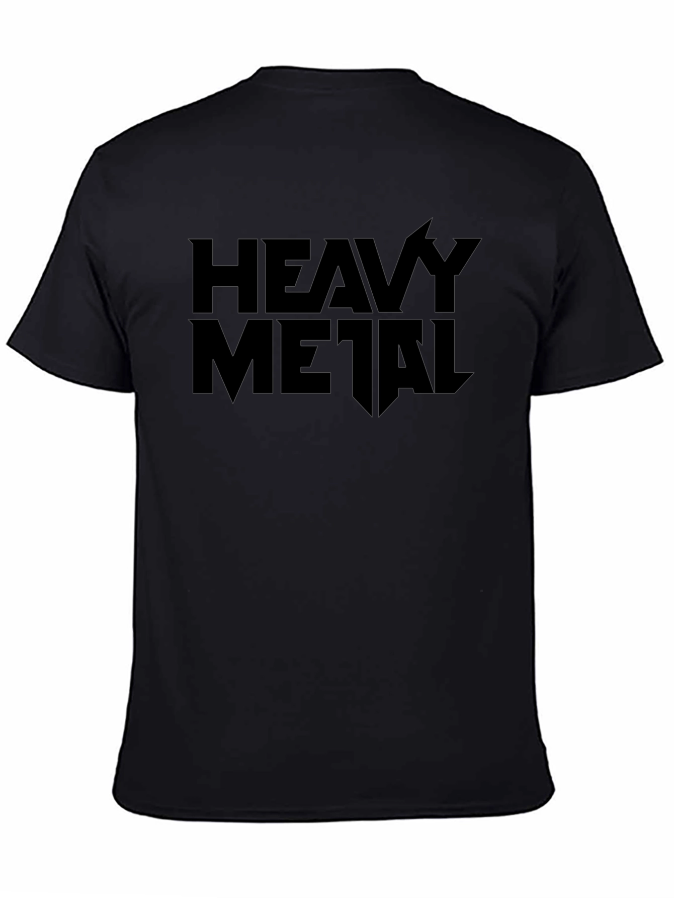 Heavy Metal Graphic Tee - Classic Black Shirt