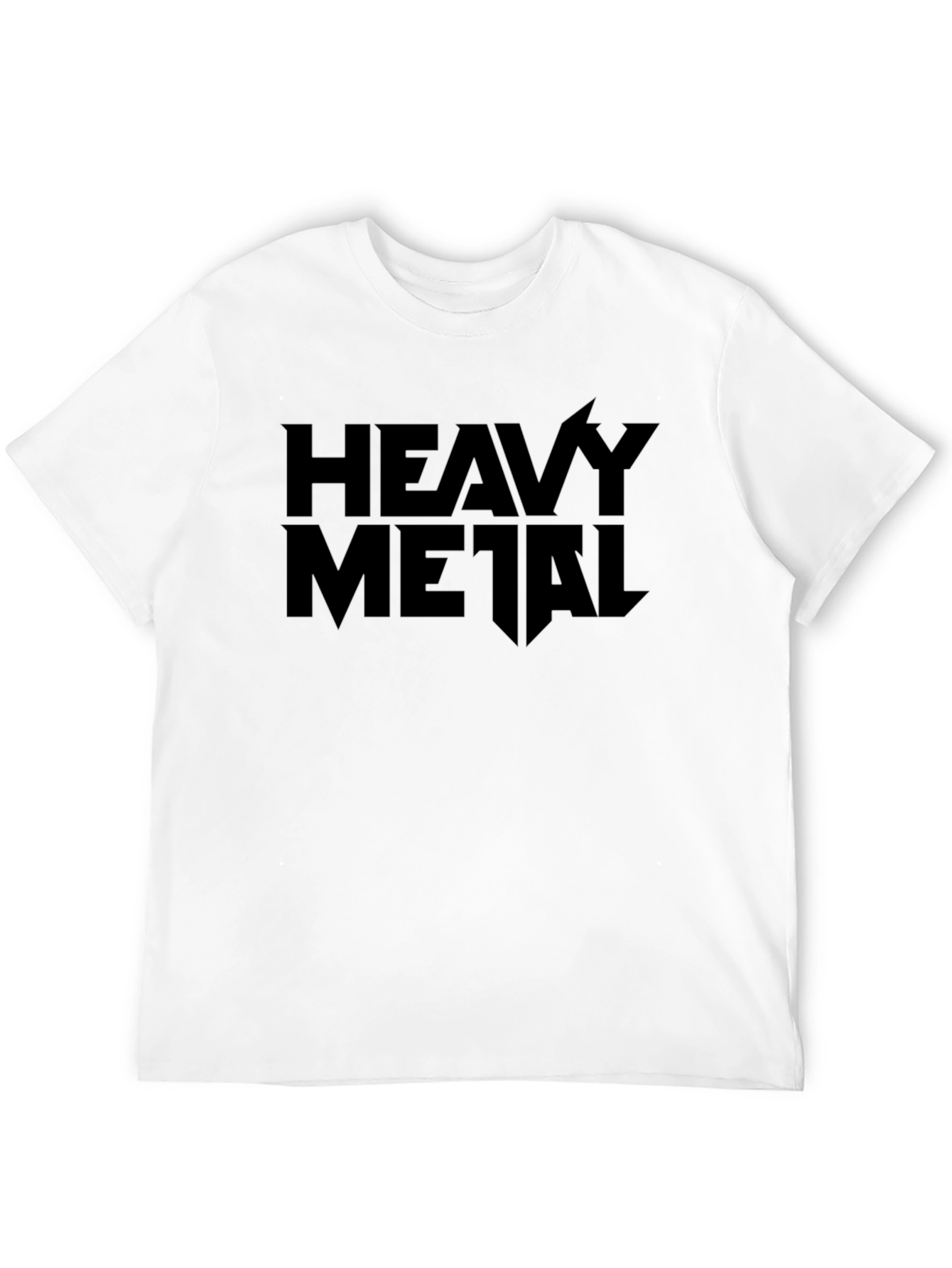 Heavy Metal Graphic Tee - Classic Black Shirt
