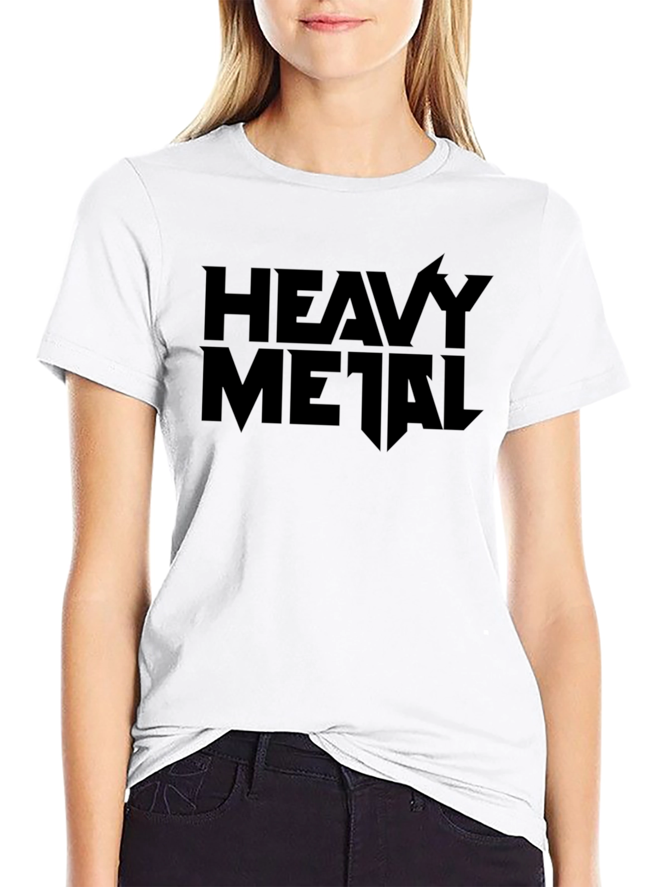 Heavy Metal Graphic Tee - Classic Black Shirt