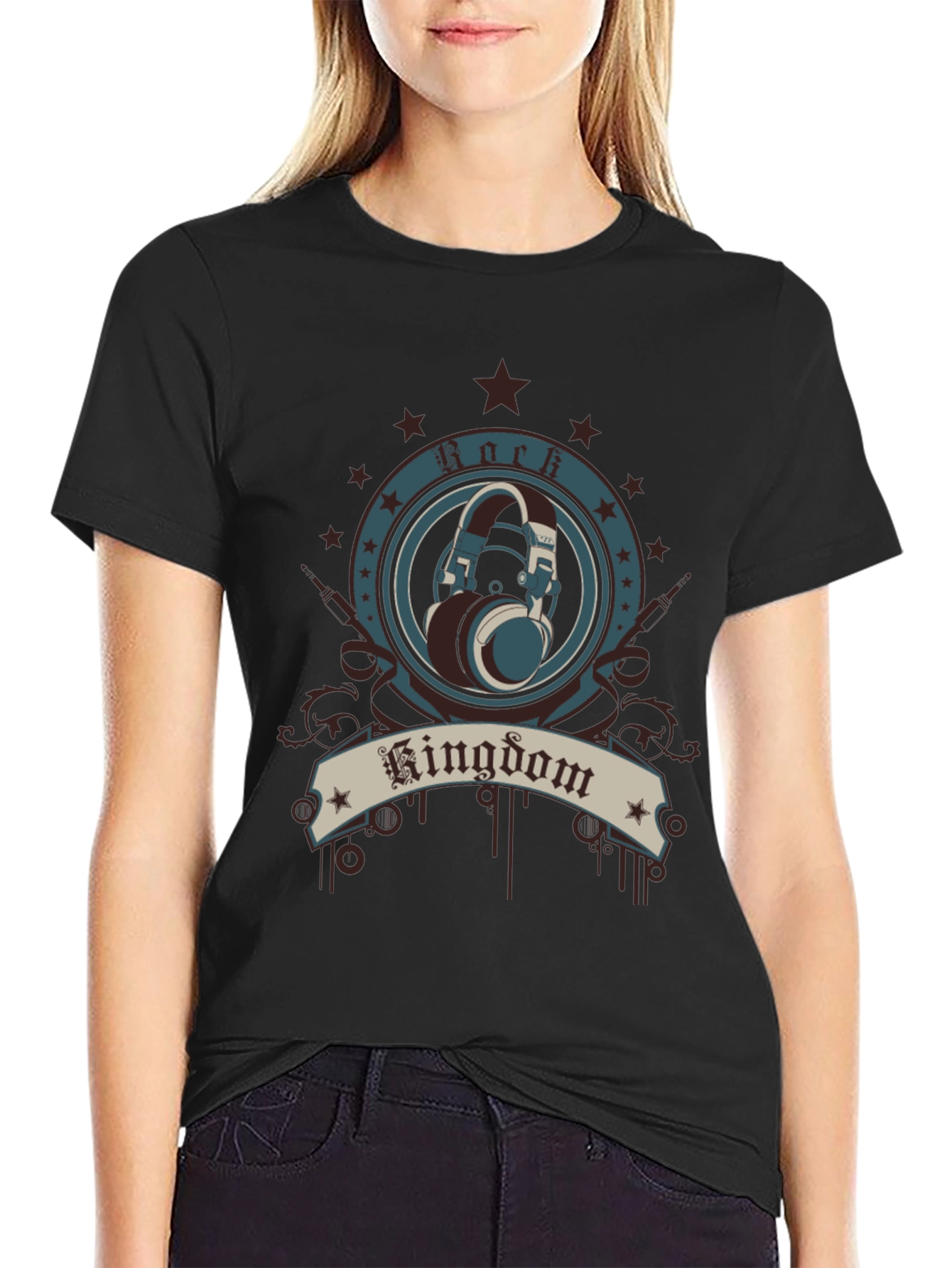 Rock Kingdom Graphic Tee - Music Lover T-Shirt