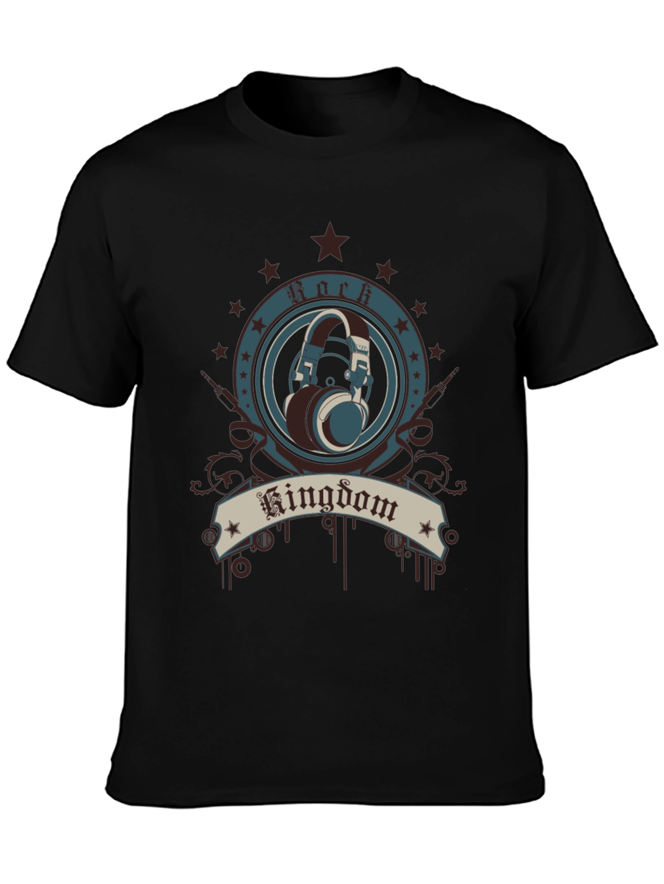 Rock Kingdom Graphic Tee - Music Lover T-Shirt