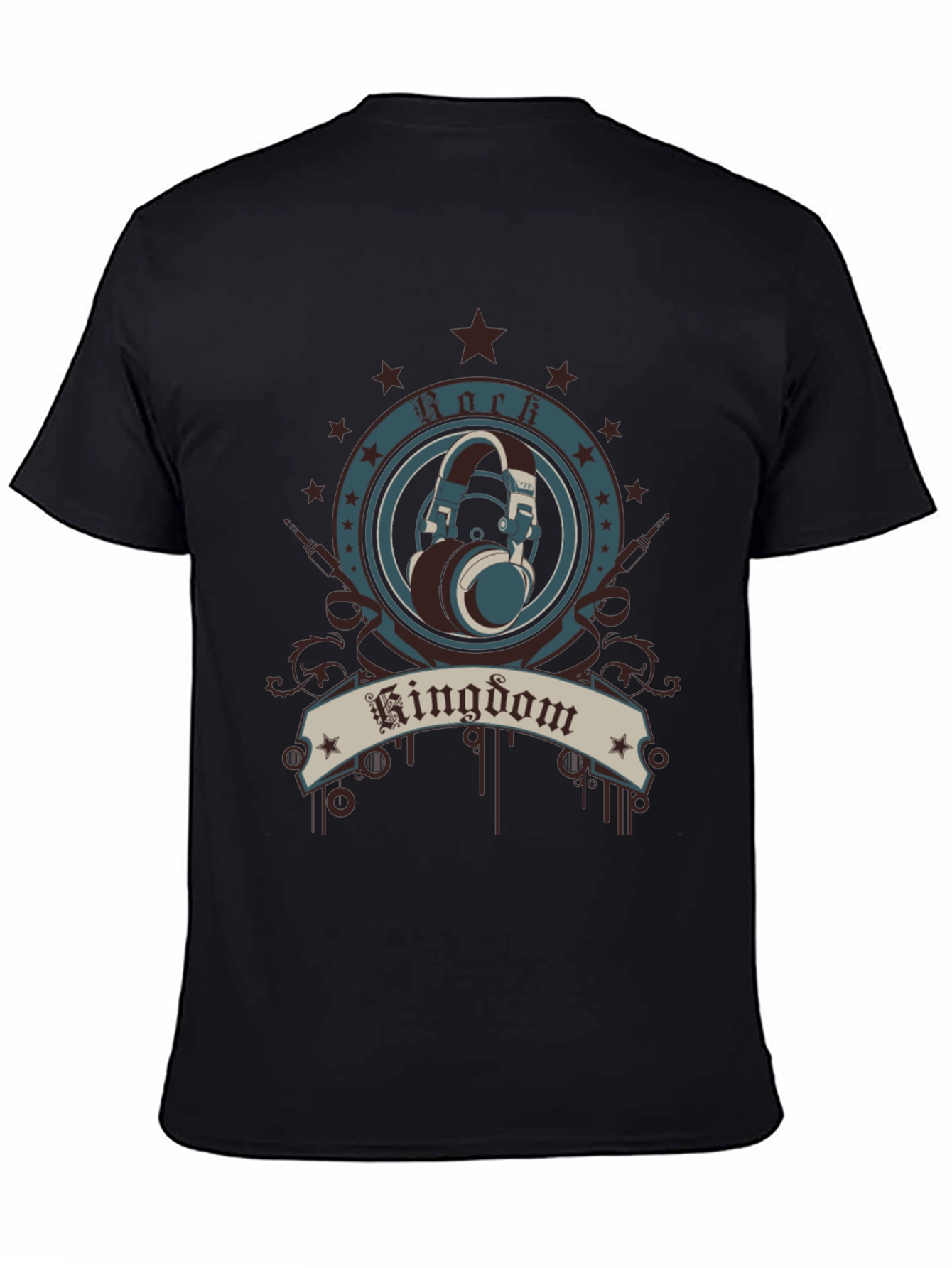 Rock Kingdom Graphic Tee - Music Lover T-Shirt
