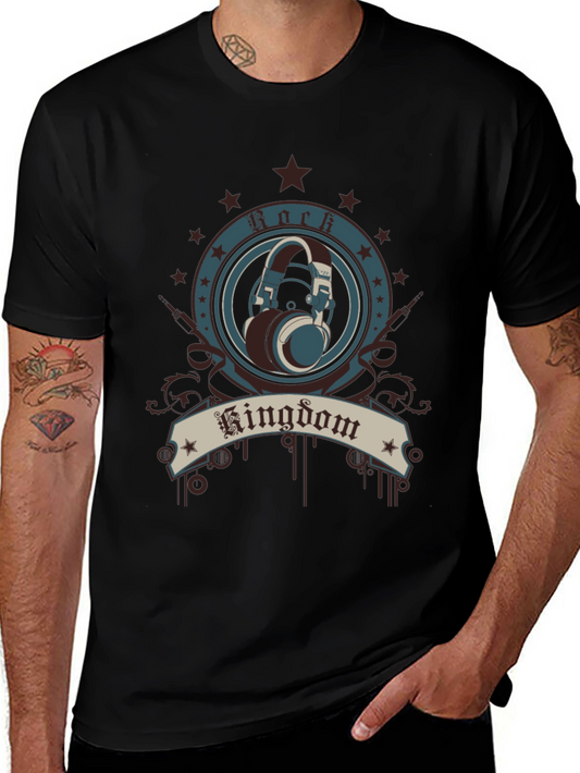 Rock Kingdom Graphic Tee - Music Lover T-Shirt