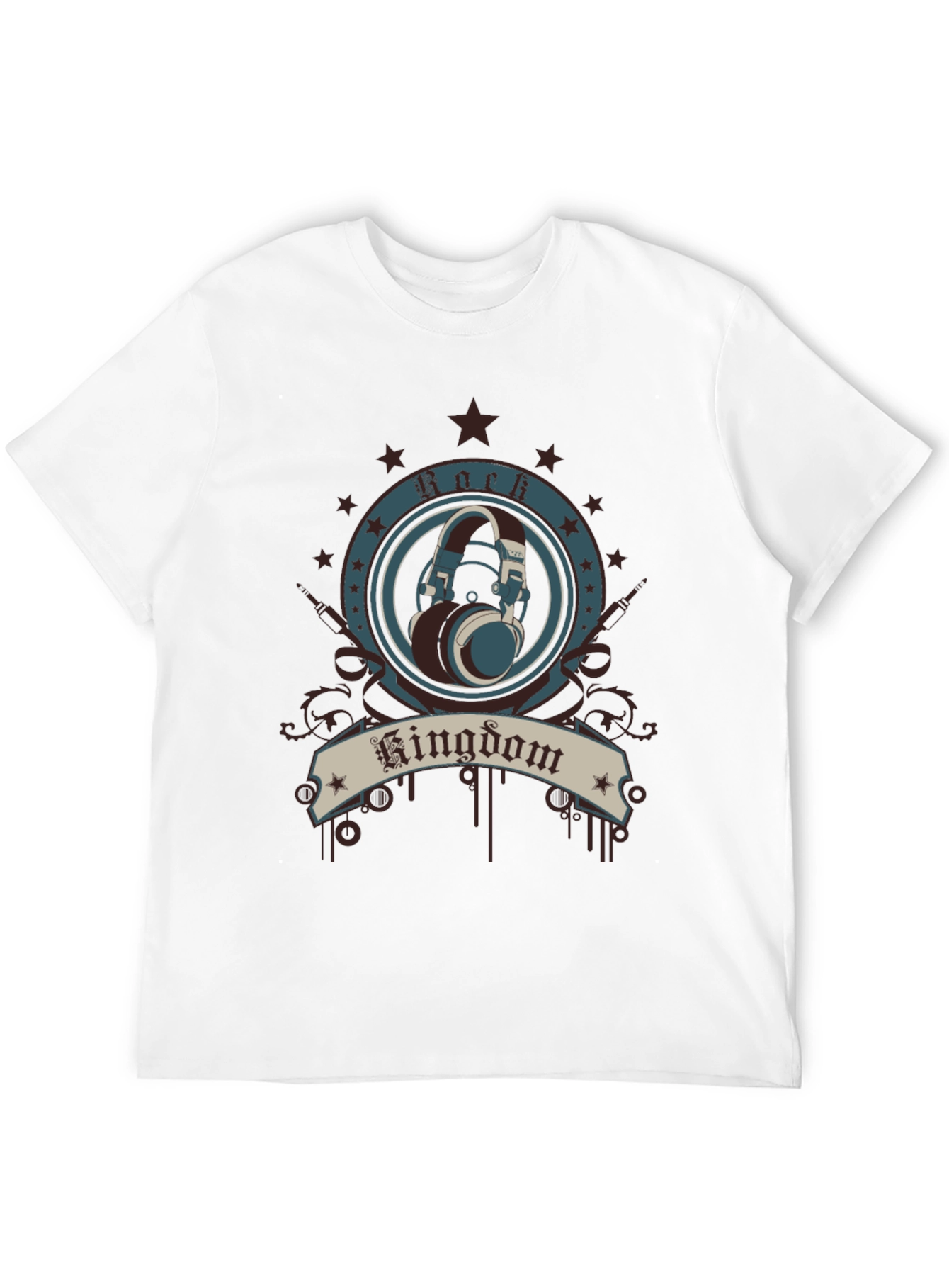Rock Kingdom Graphic Tee - Music Lover T-Shirt