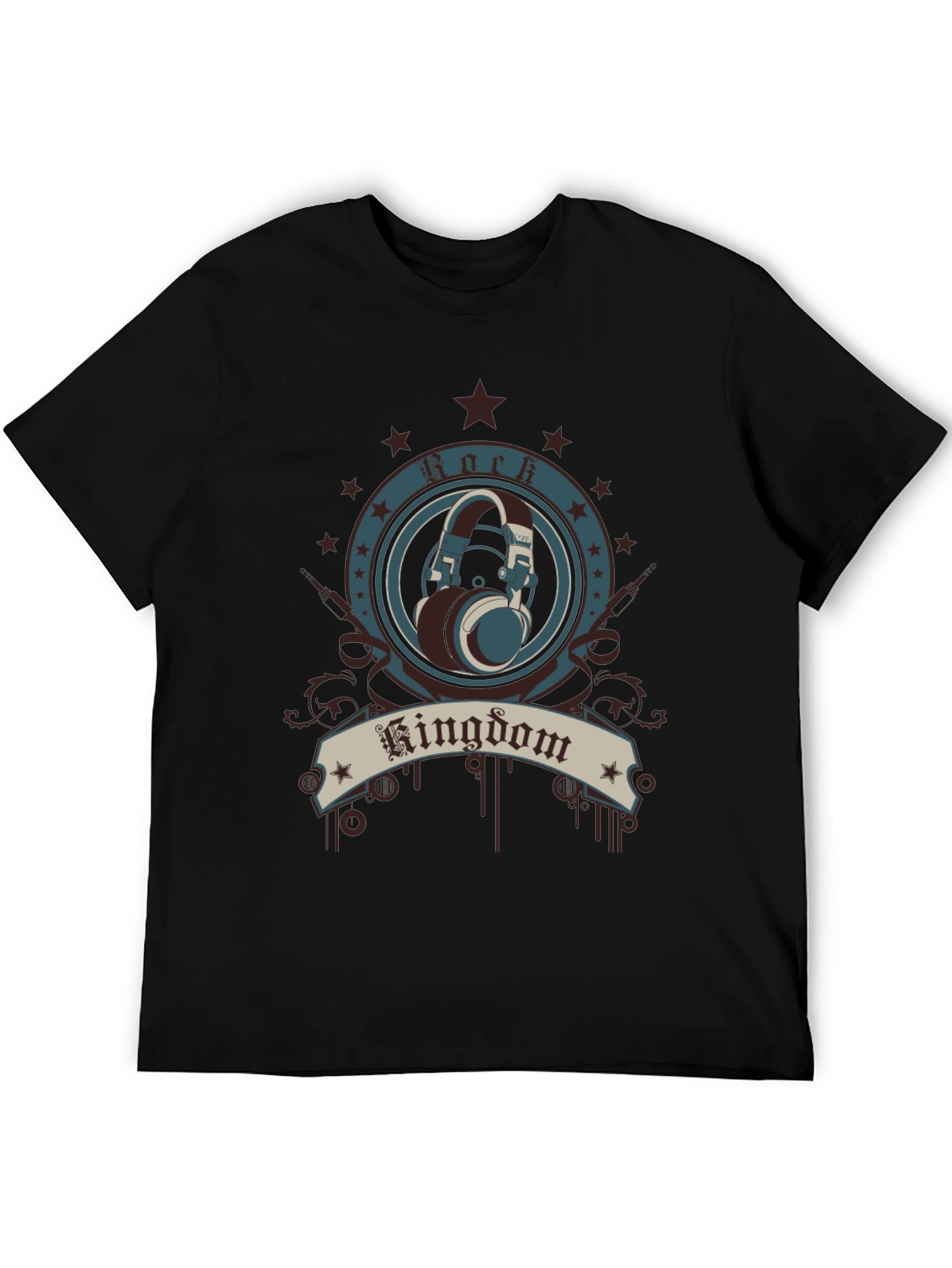 Rock Kingdom Graphic Tee - Music Lover T-Shirt
