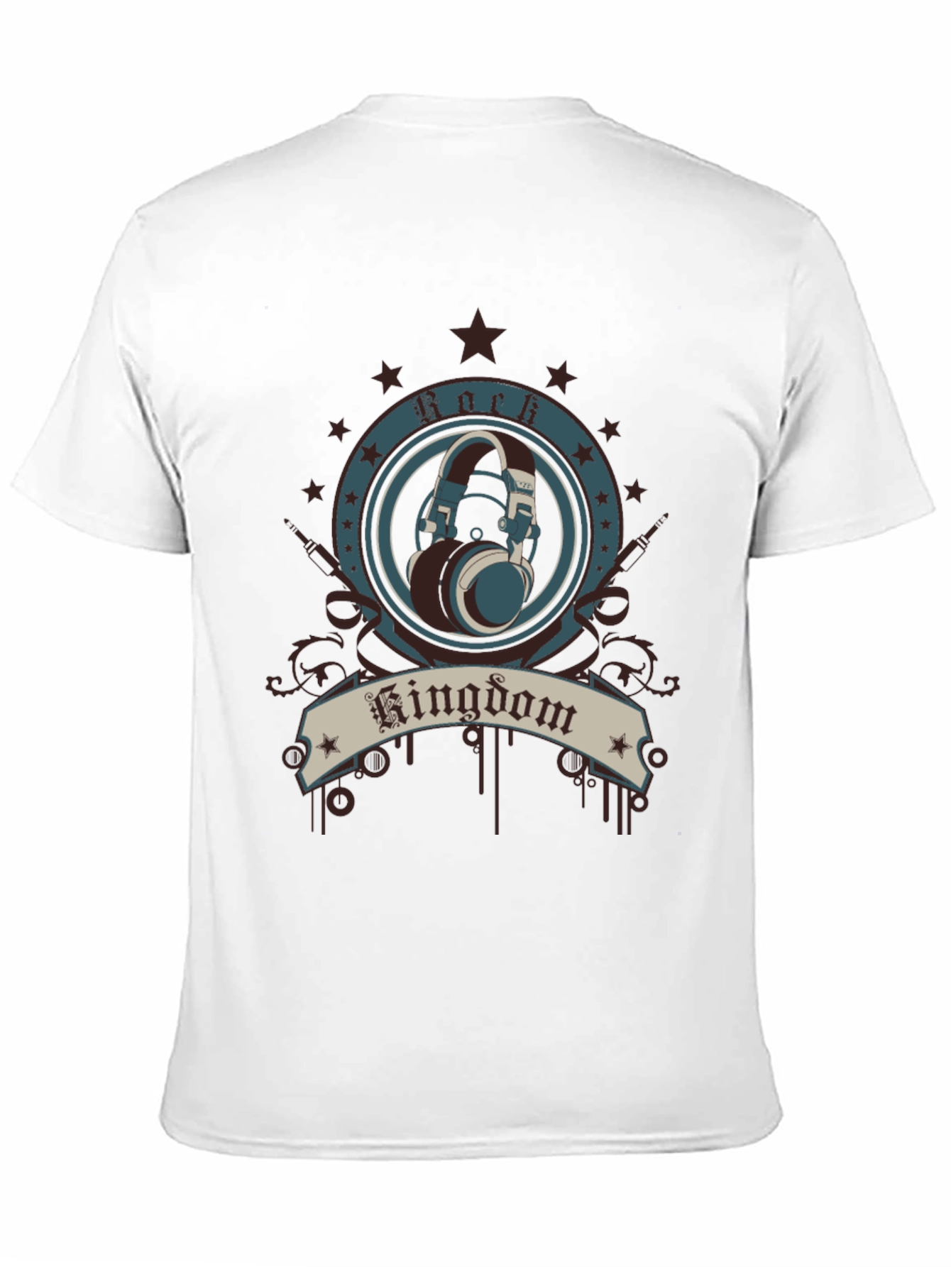 Rock Kingdom Graphic Tee - Music Lover T-Shirt