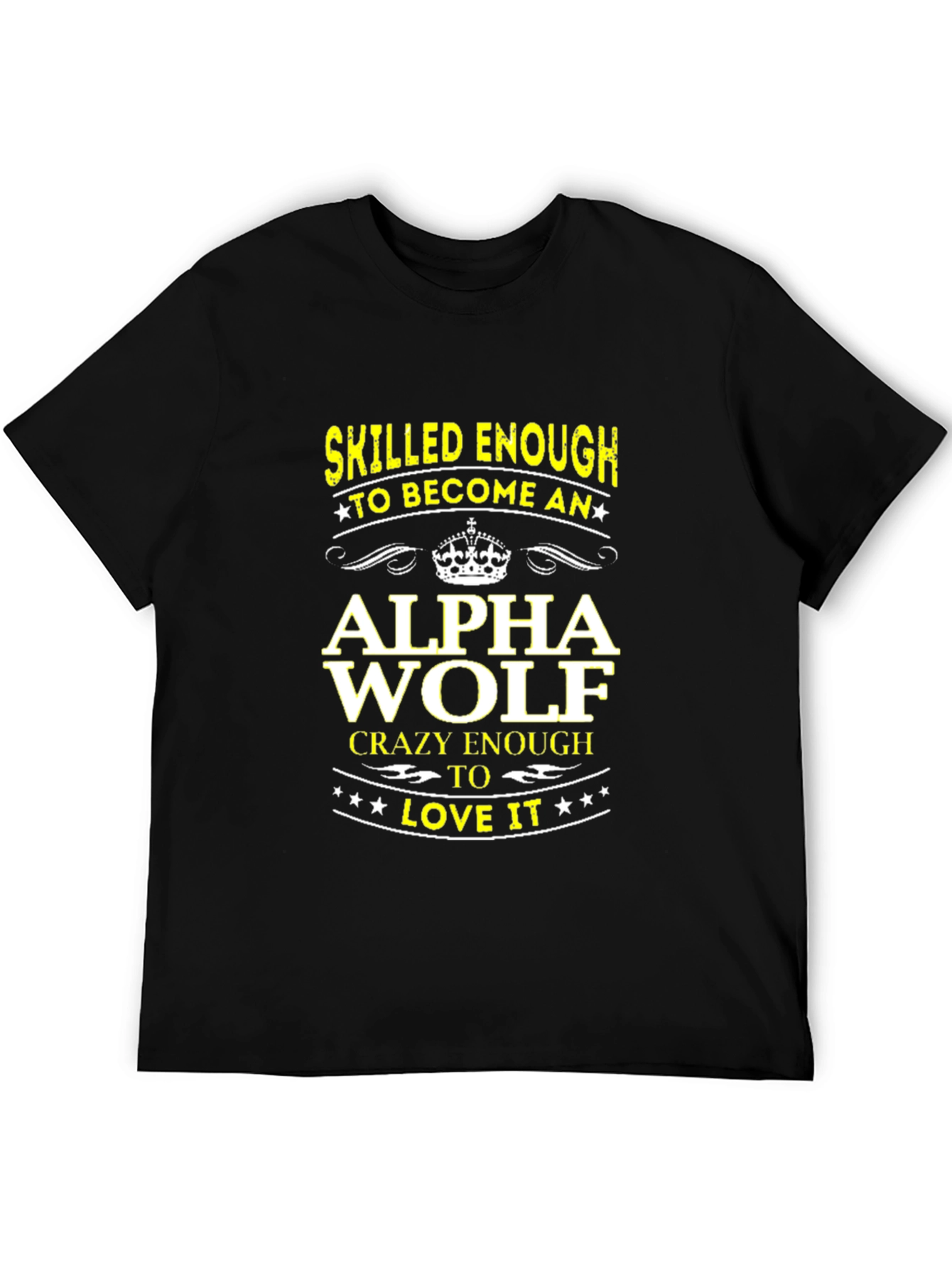 Skilled Enough Alpha Wolf Graphic Tee