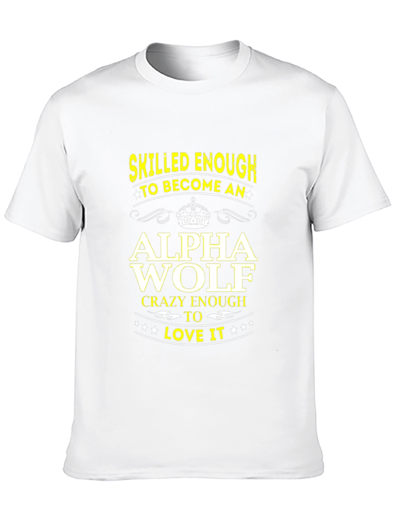 Skilled Enough Alpha Wolf Graphic Tee