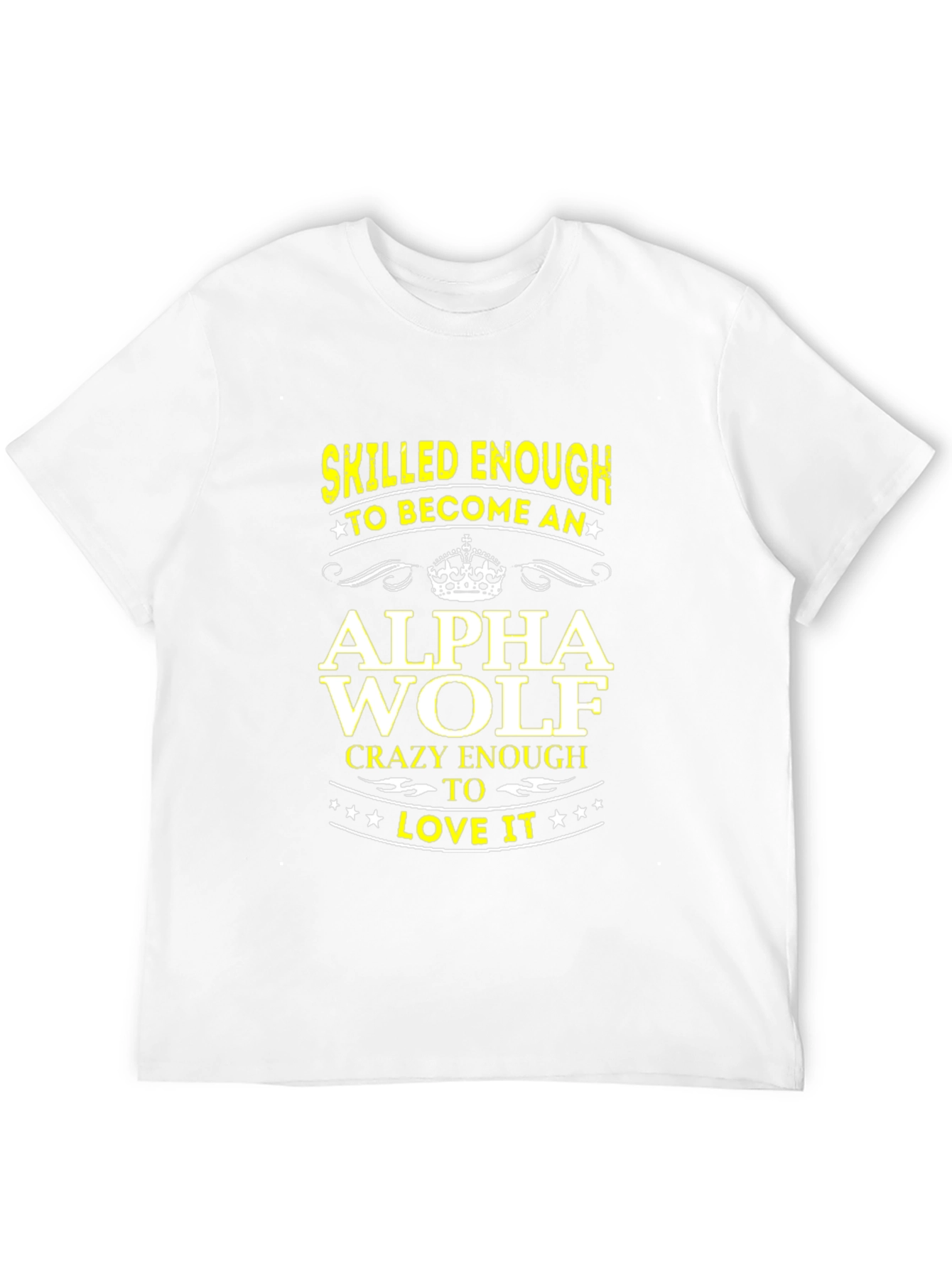 Skilled Enough Alpha Wolf Graphic Tee