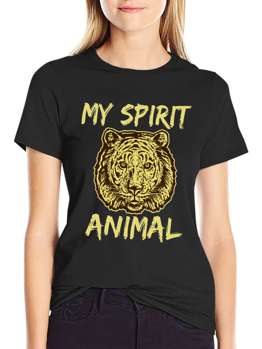 My Spirit Animal Tiger Graphic T-Shirt