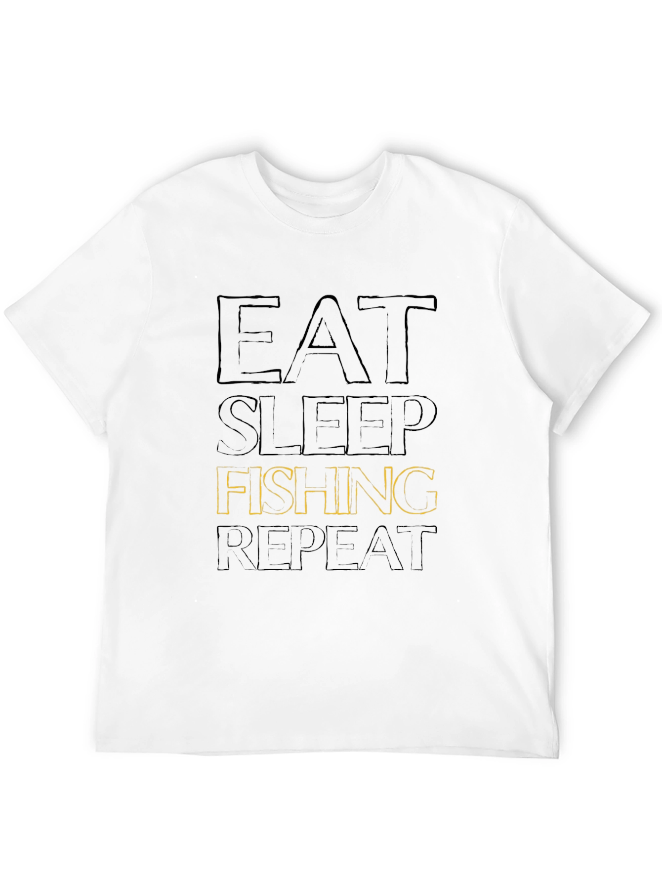 Eat Sleep Fishing Repeat T-Shirt