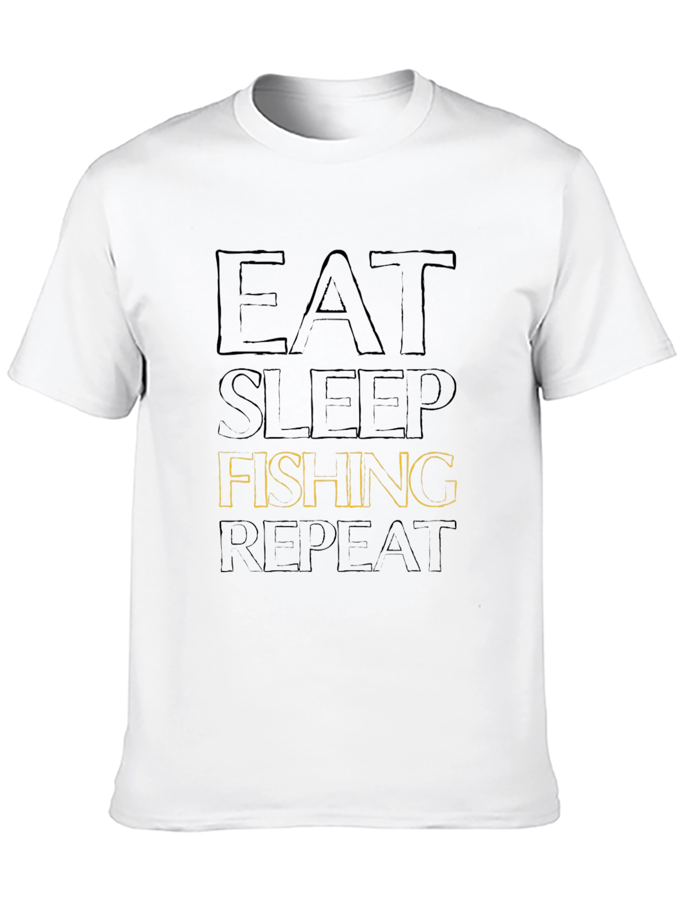 Eat Sleep Fishing Repeat T-Shirt
