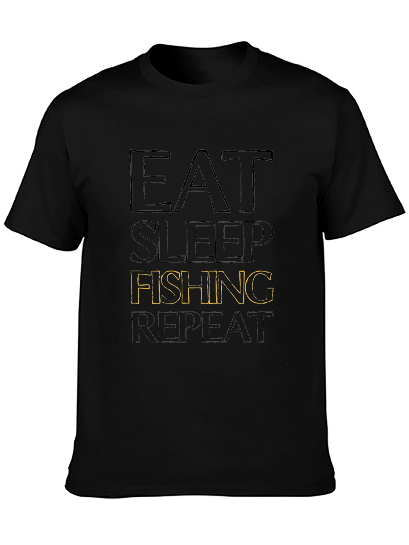 Eat Sleep Fishing Repeat T-Shirt