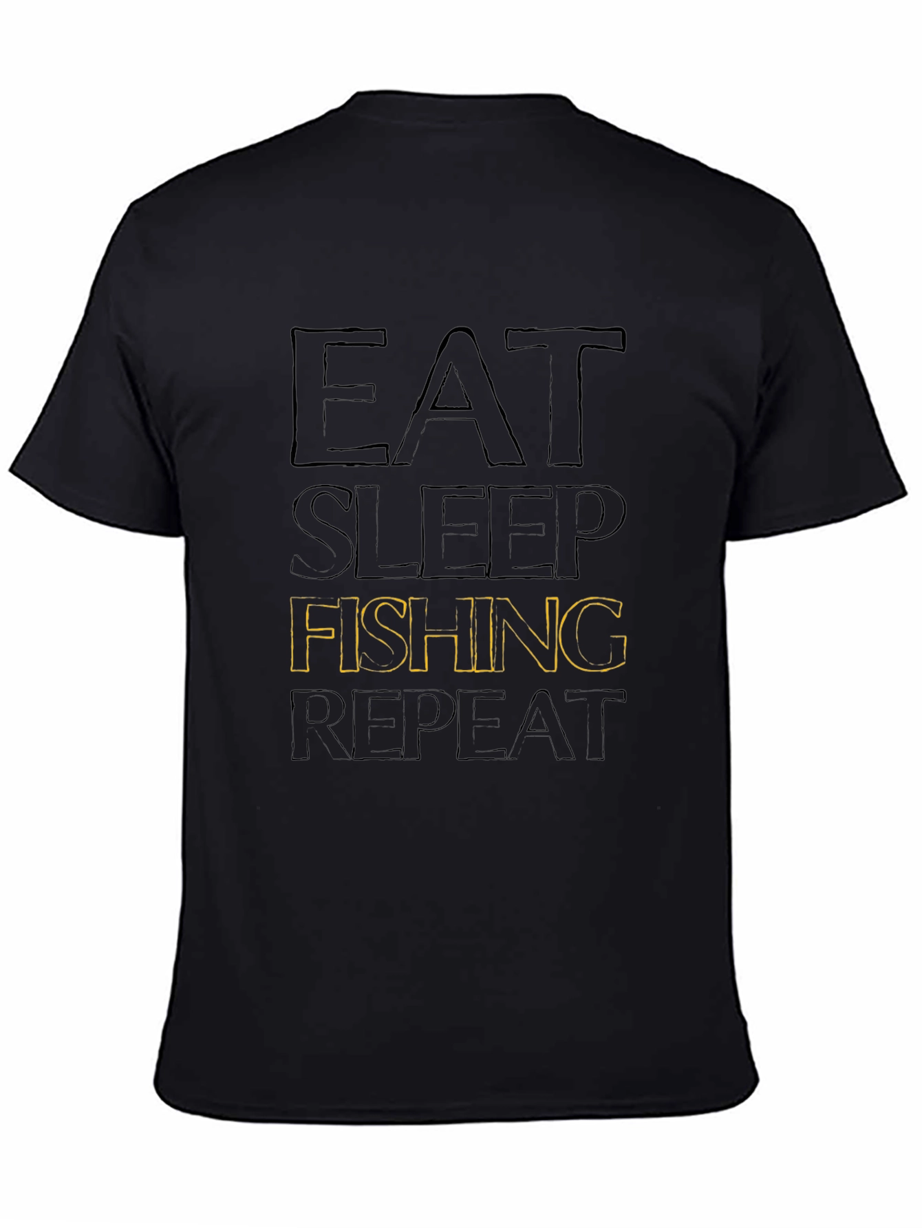 Eat Sleep Fishing Repeat T-Shirt