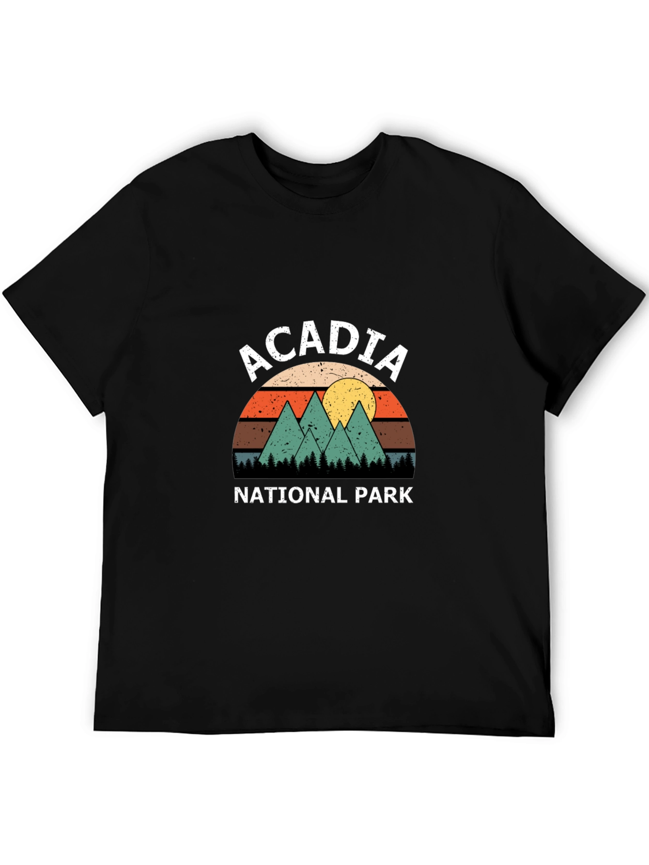 Acadia National Park Retro T-Shirt