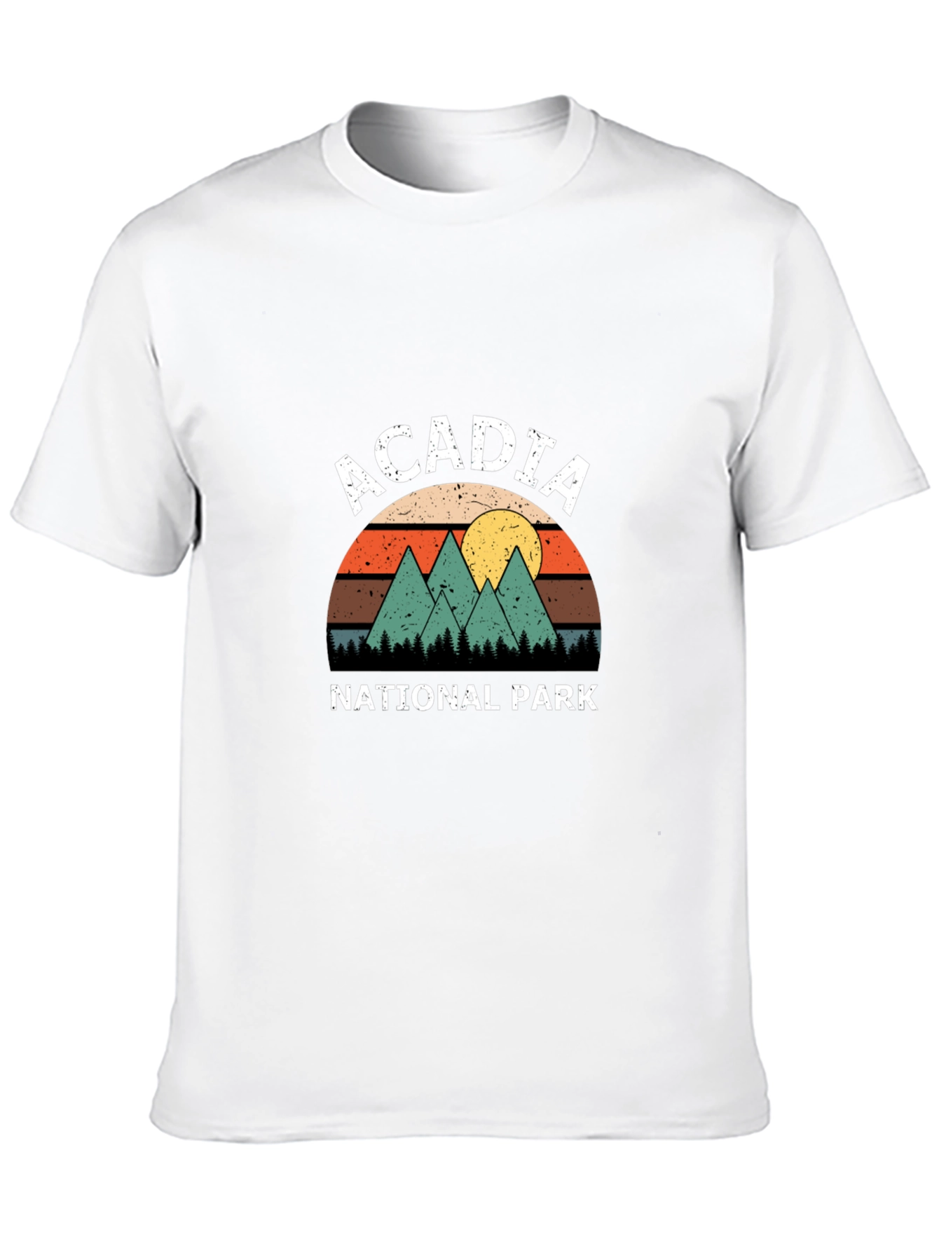 Acadia National Park Retro T-Shirt