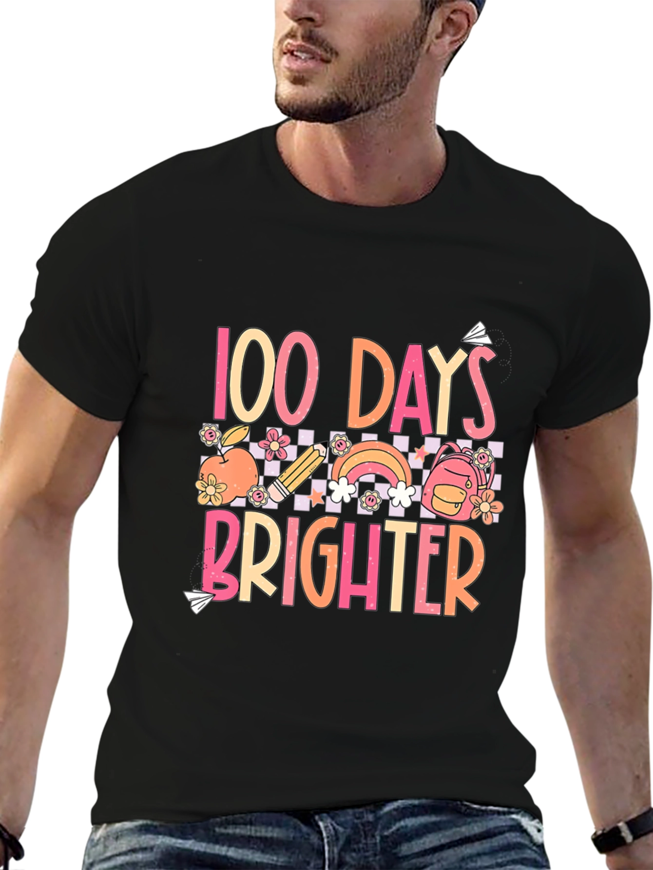 100 Days Brighter Graphic Tee