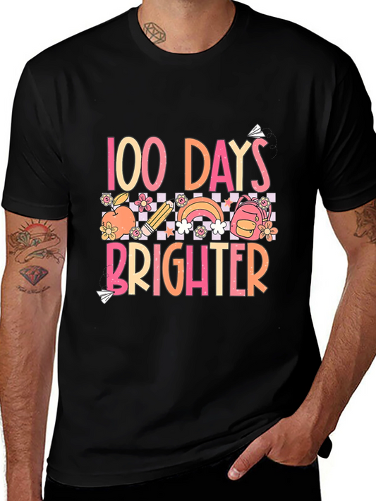 100 Days Brighter Graphic Tee