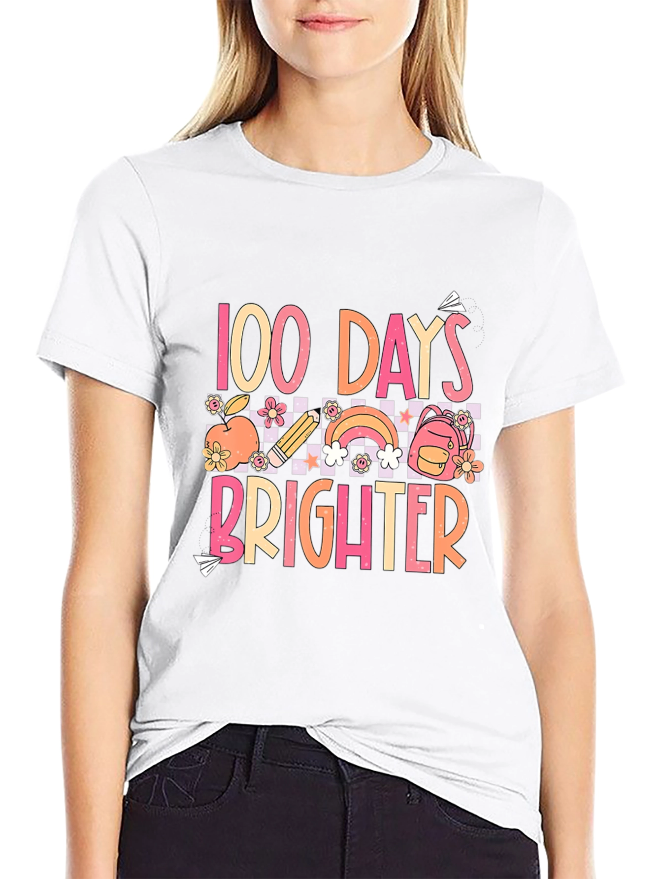 100 Days Brighter Graphic Tee