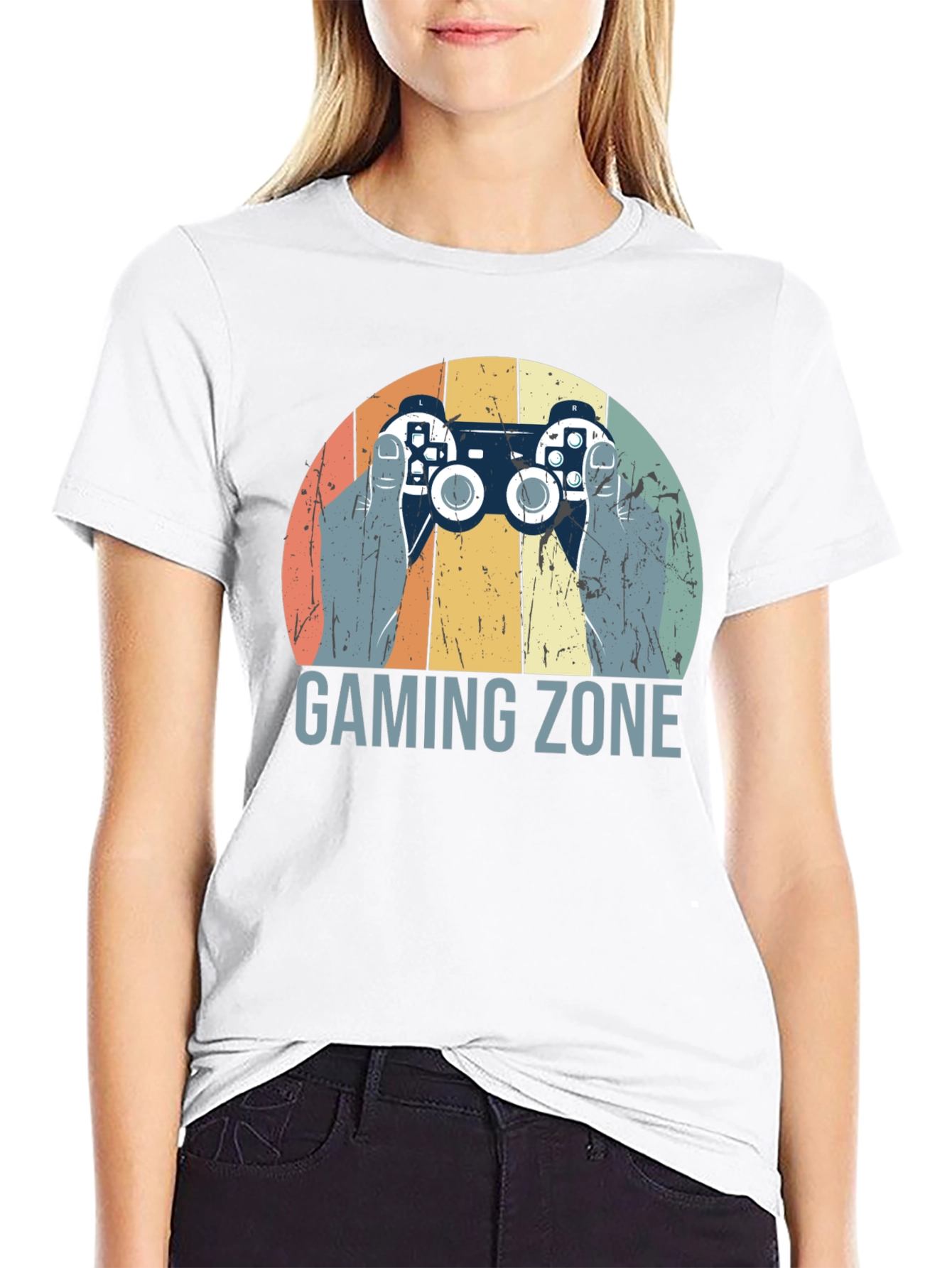 Gaming Zone Graphic Tee - Gamer T-Shirt