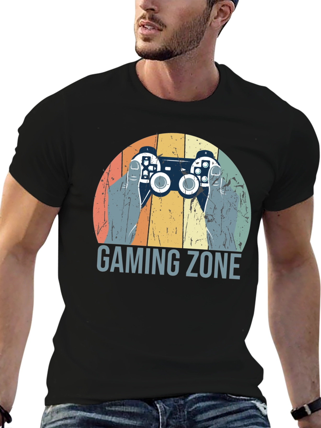 Gaming Zone Graphic Tee - Gamer T-Shirt