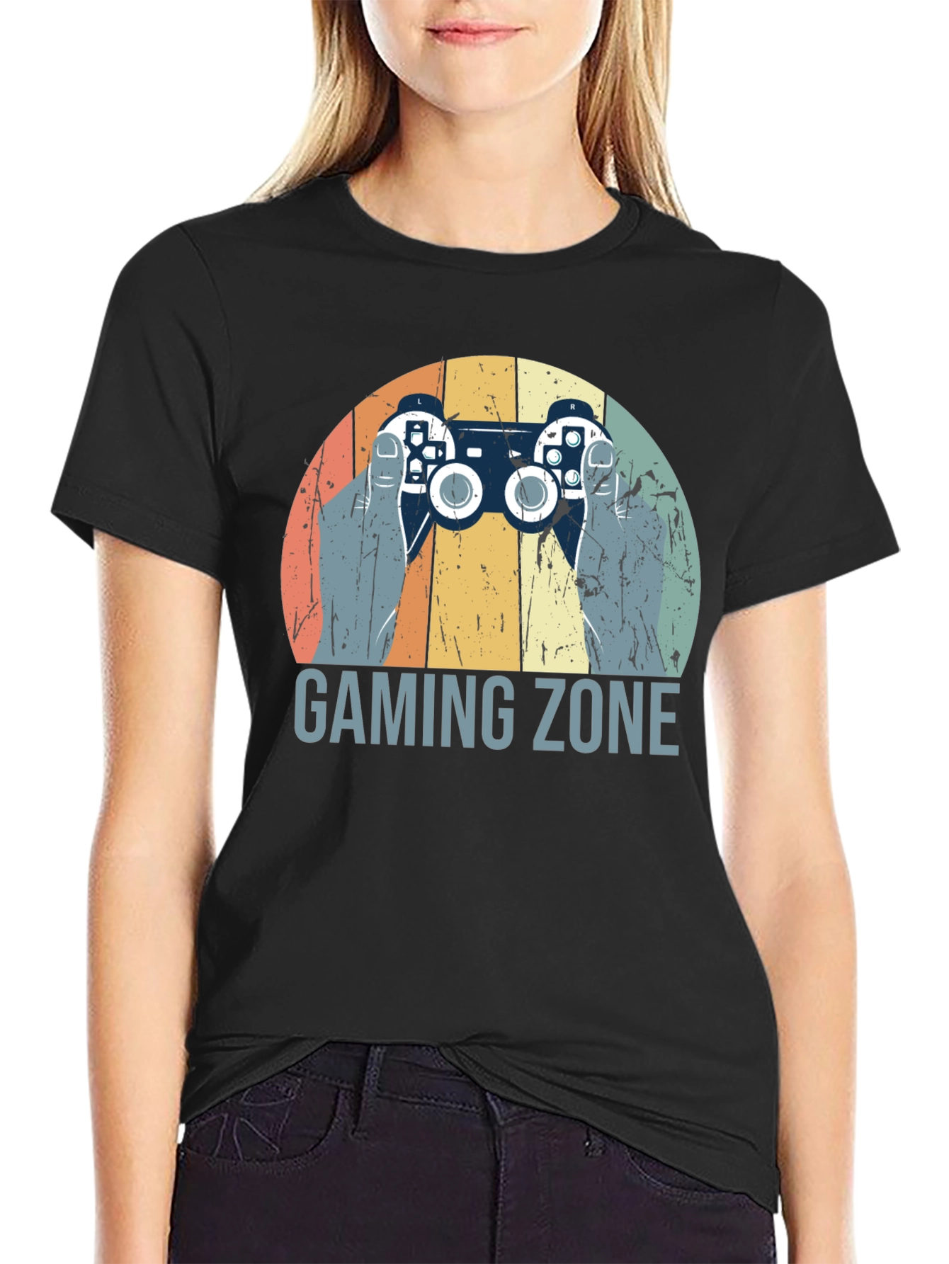 Gaming Zone Graphic Tee - Gamer T-Shirt