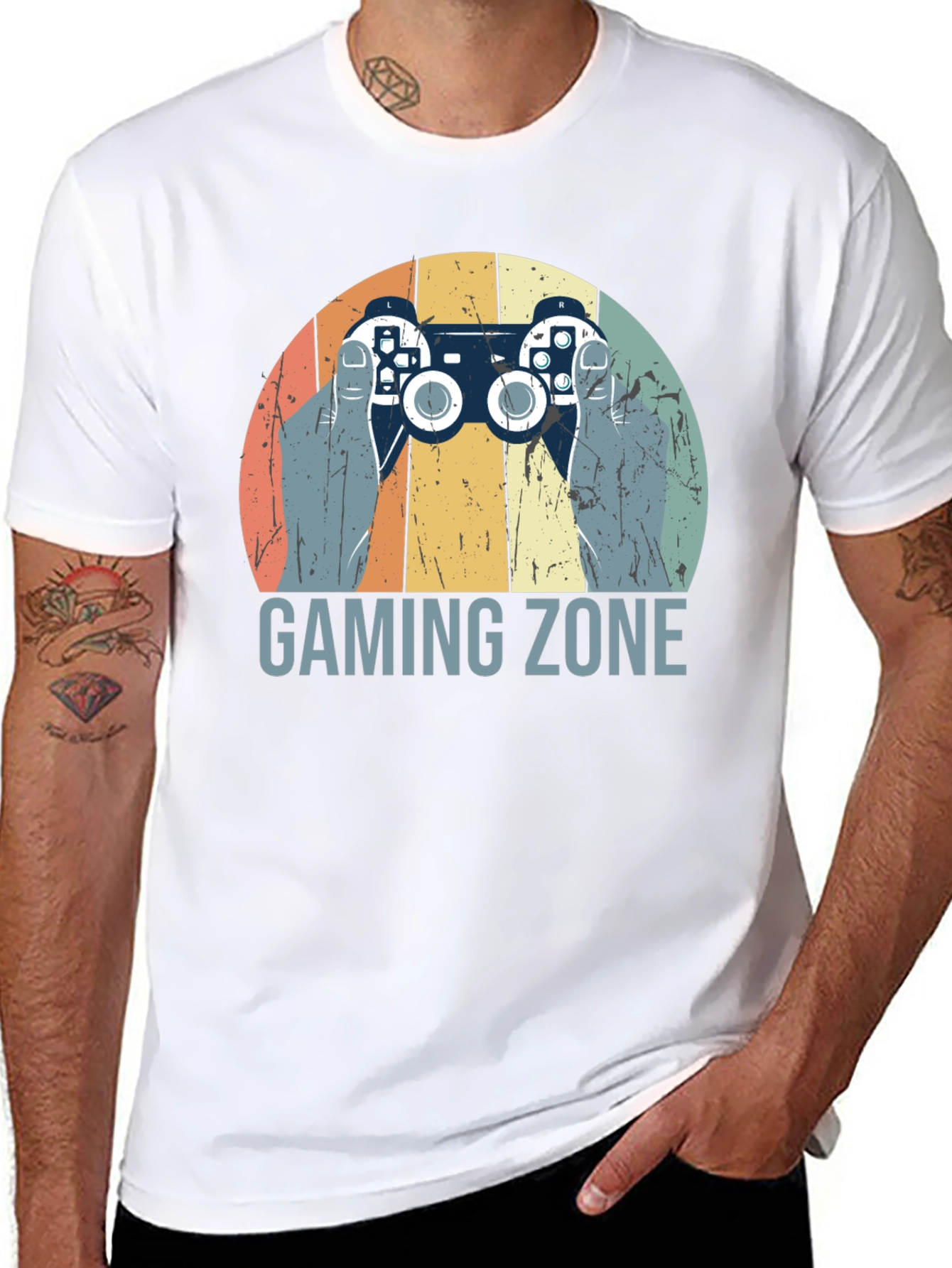Gaming Zone Graphic Tee - Gamer T-Shirt