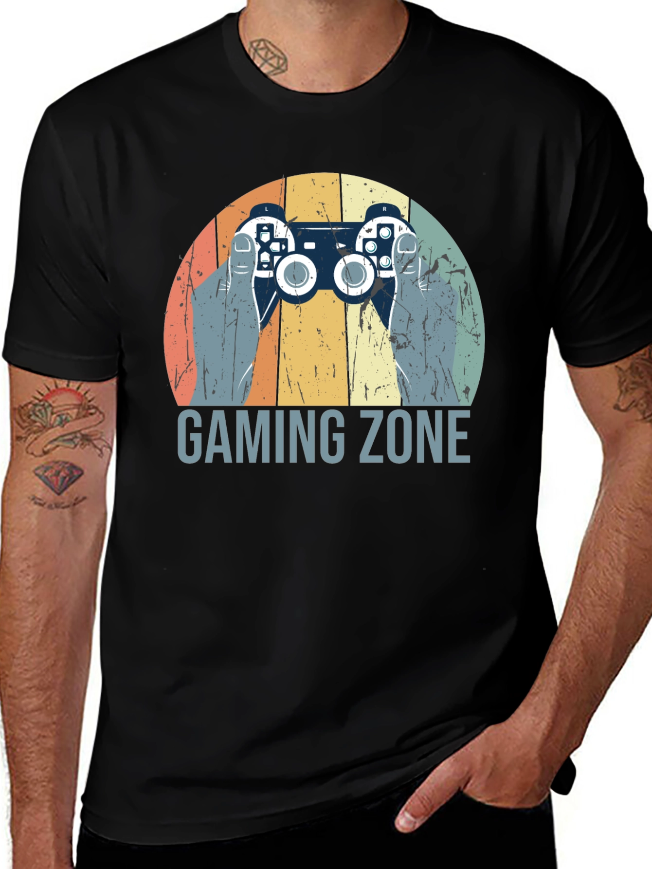 Gaming Zone Graphic Tee - Gamer T-Shirt