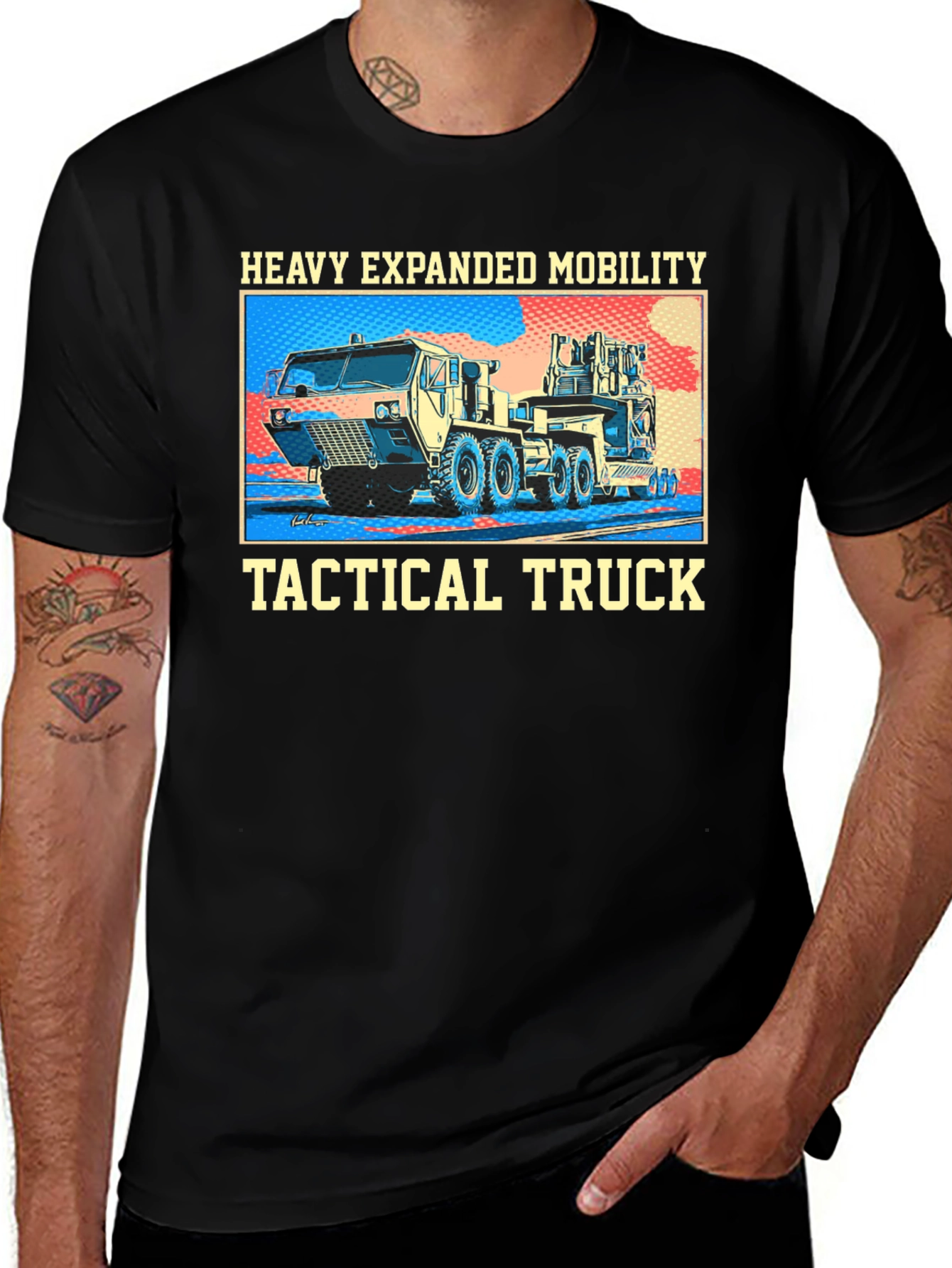 Heavy Expanded Mobility Tactical Truck T-Shirt