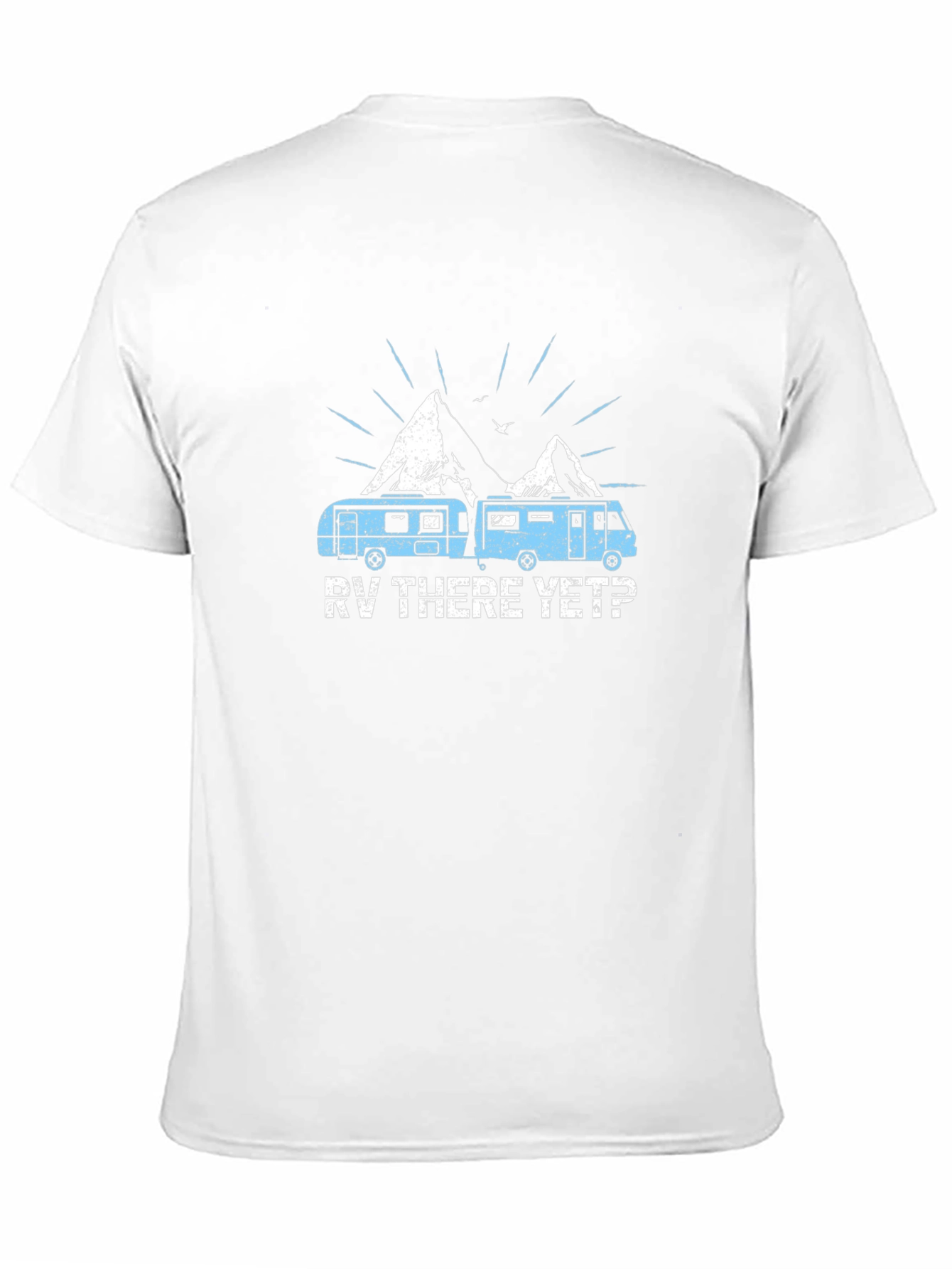 RV There Yet? Black Graphic T-Shirt