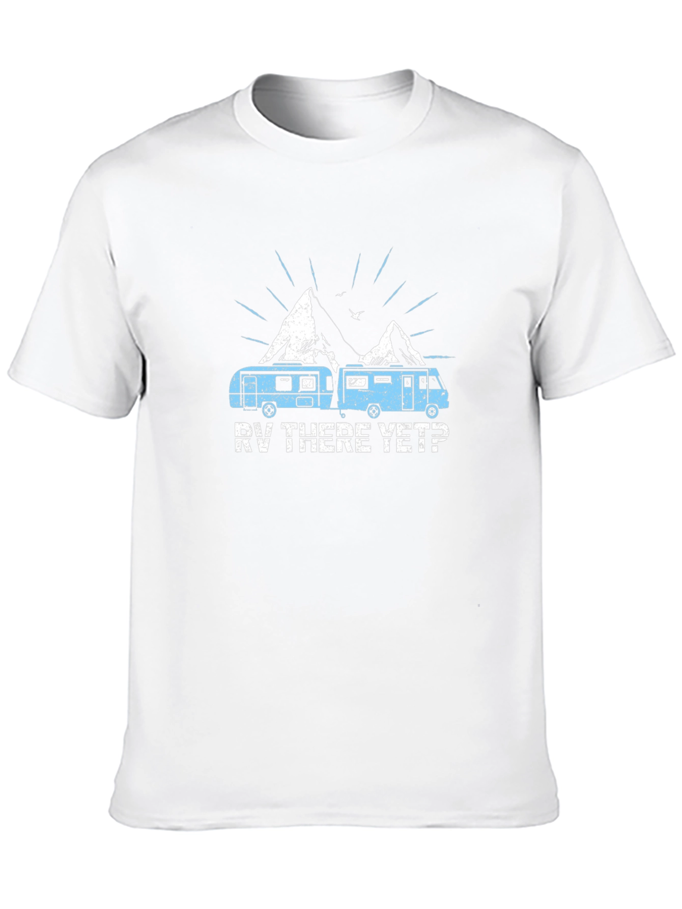 RV There Yet? Black Graphic T-Shirt