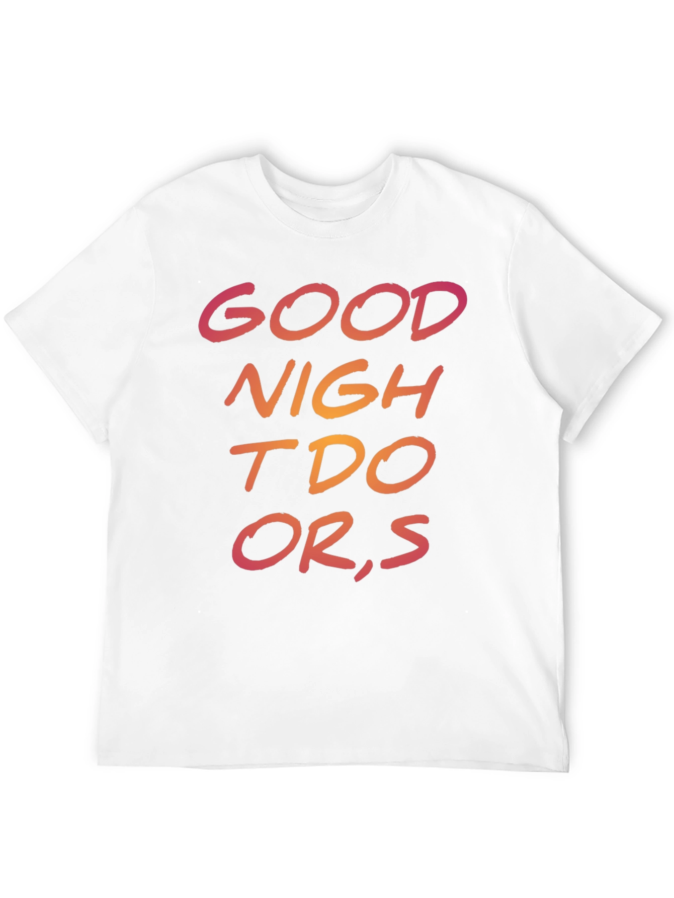 Good Nightdoors Black T-Shirt