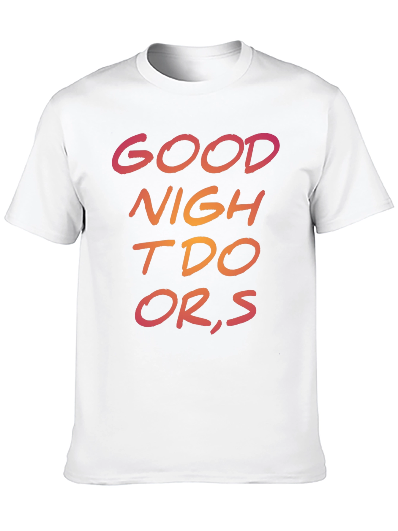 Good Nightdoors Black T-Shirt