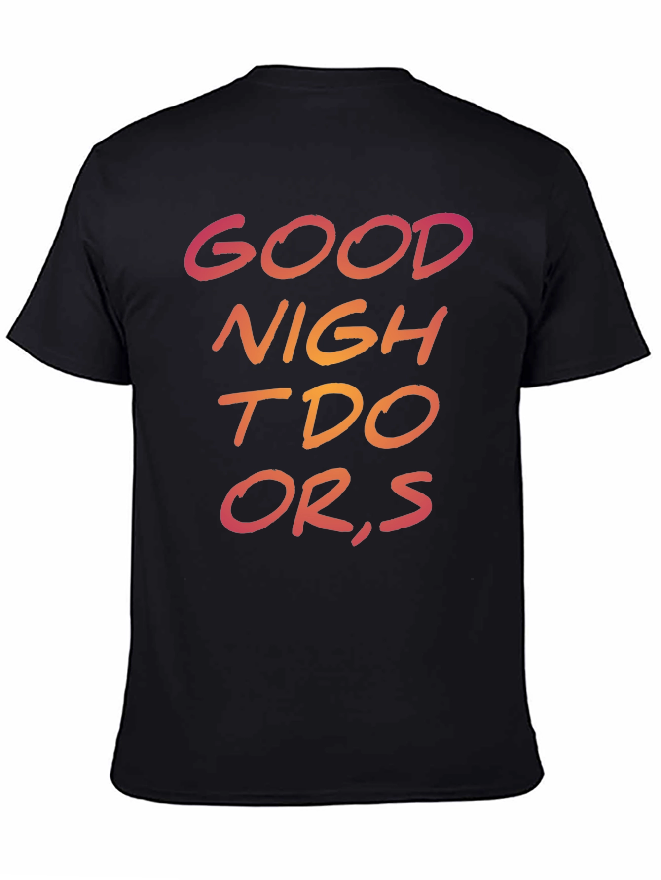 Good Nightdoors Black T-Shirt