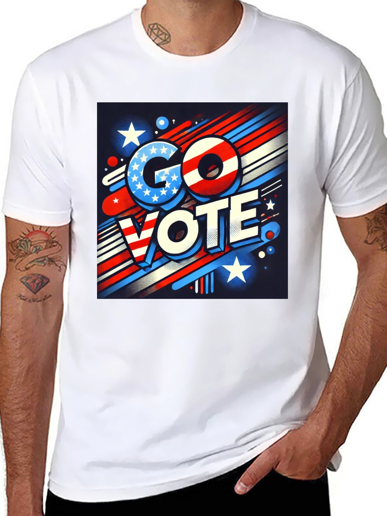 Go Vote Patriotic T-Shirt